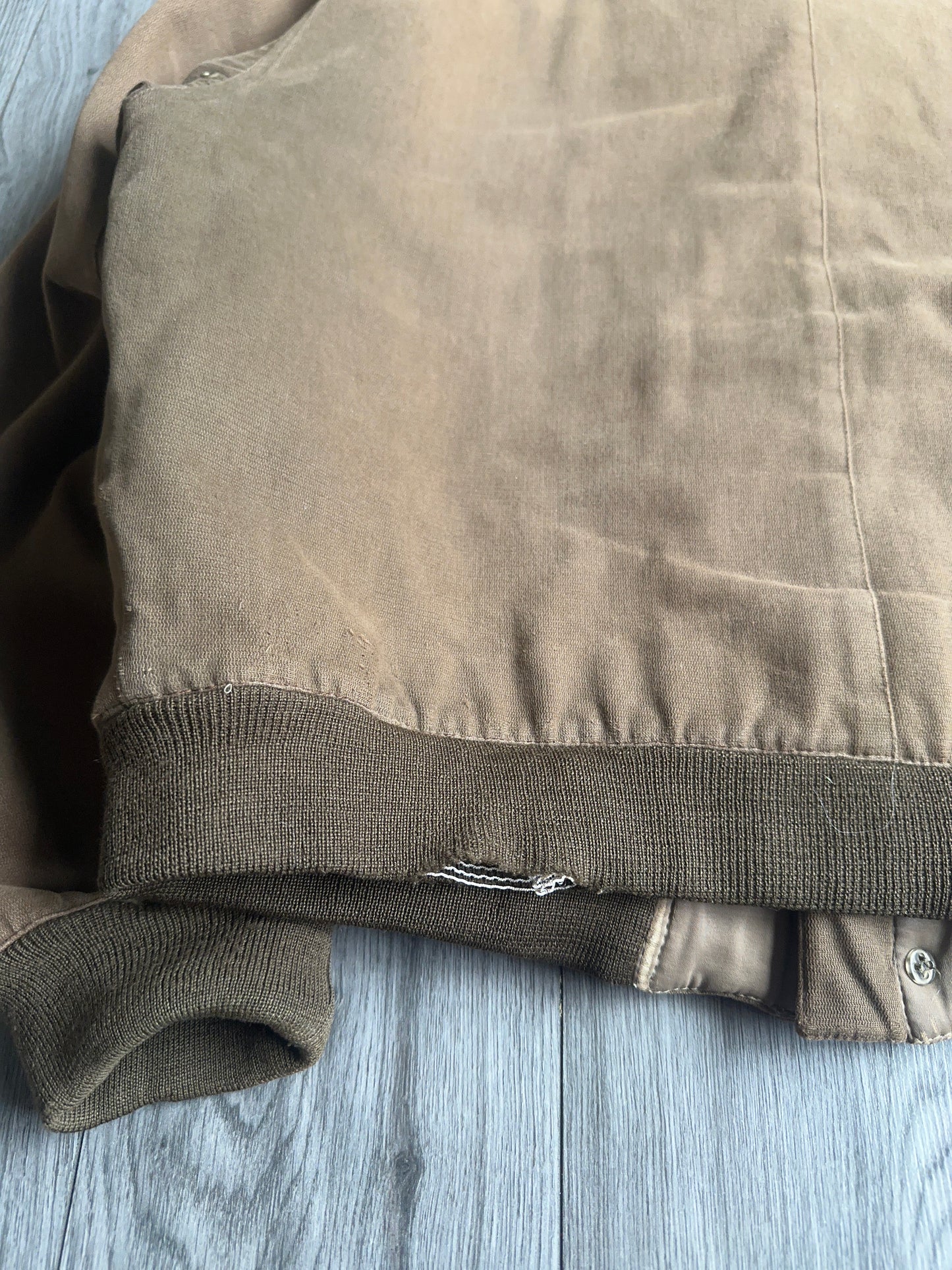 1985 Giorgio Armani Cargo Bomber Jacket (L)