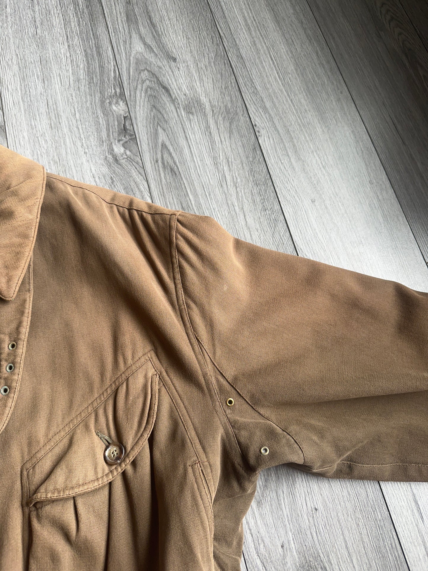 1985 Giorgio Armani Cargo Bomber Jacket (L)