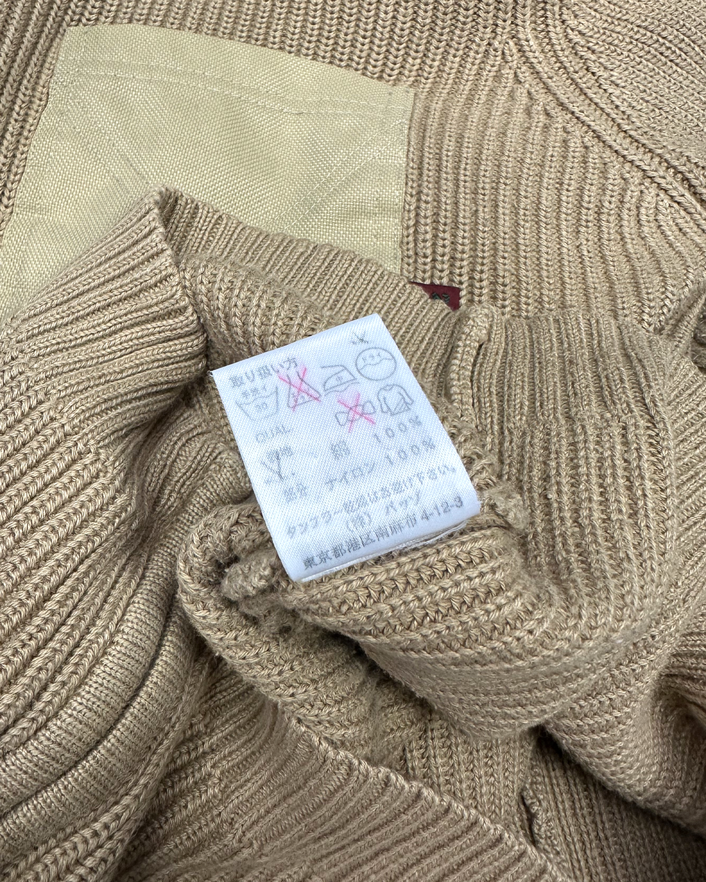 00's 291295=Homme Knit Zip-Up (S)