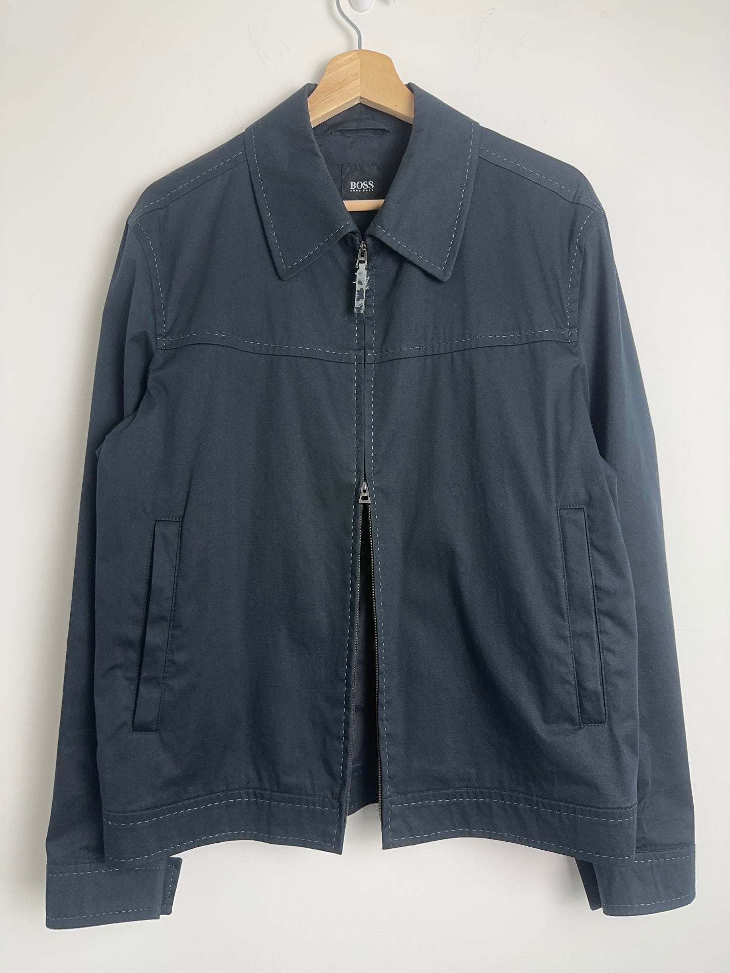 90s Hugo Boss Collared Jacket (M)