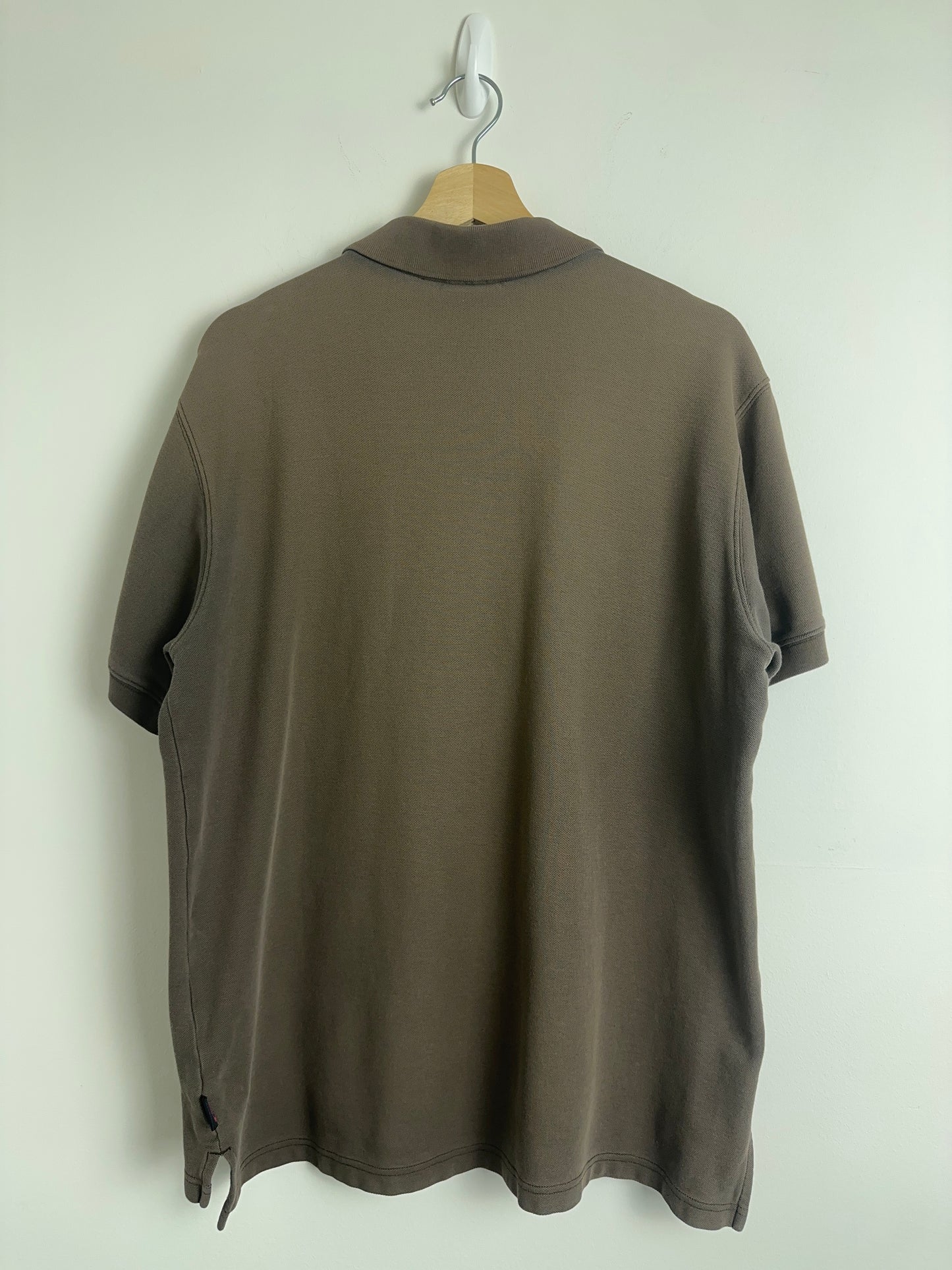 Vintage Oakley Brown Cotton Polo (L)