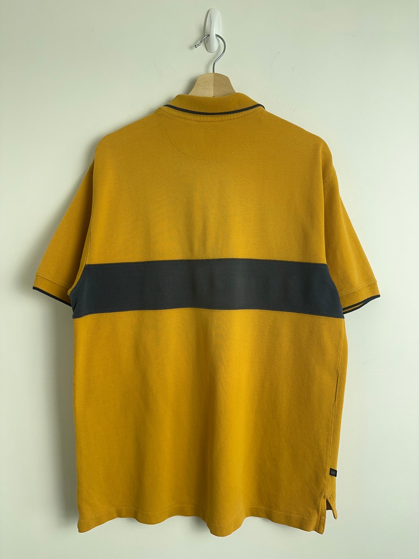 2000 GAP Mustard Cotton Polo (M)