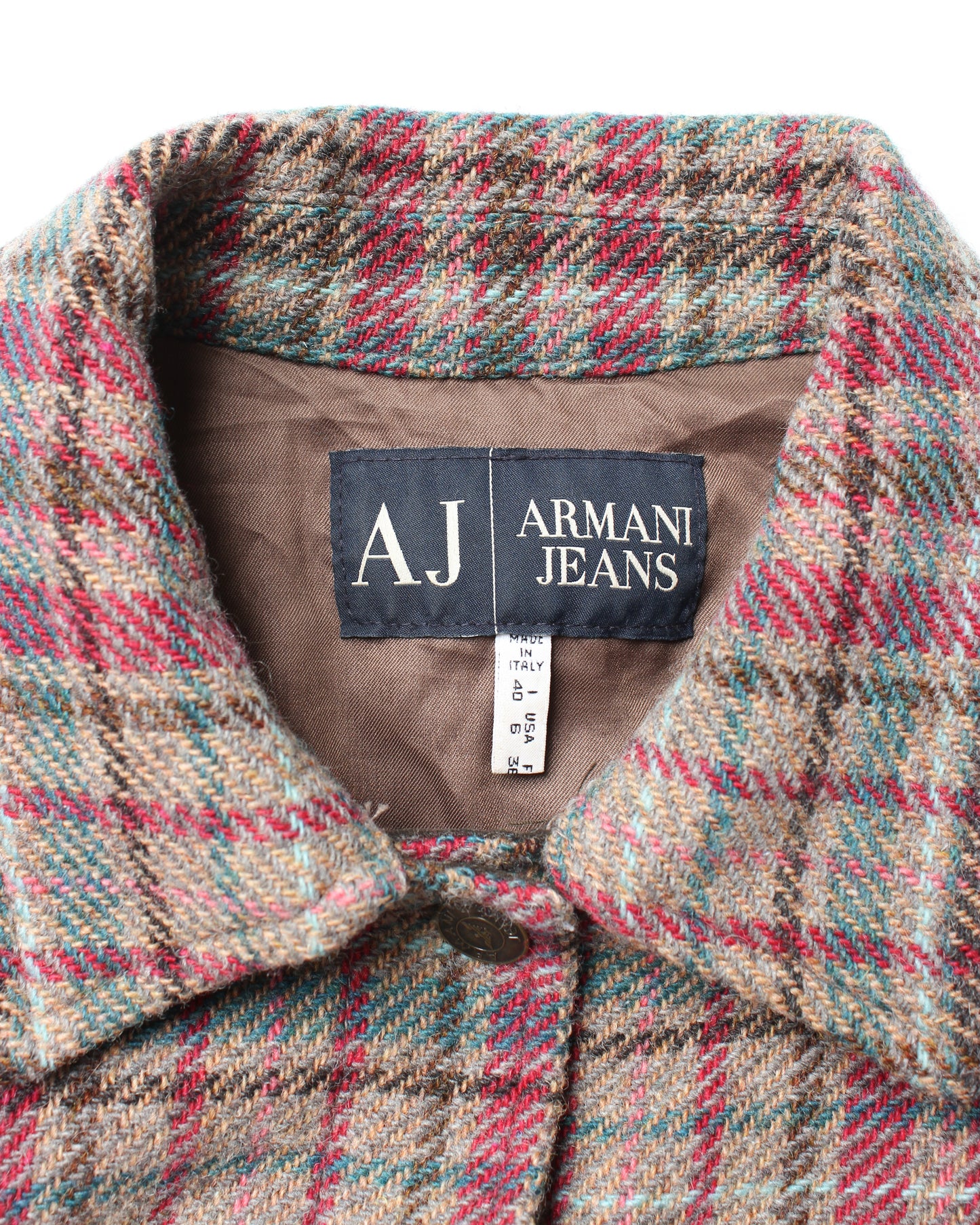 2000’s Armani Jeans Wool Bomber Jacket (S)