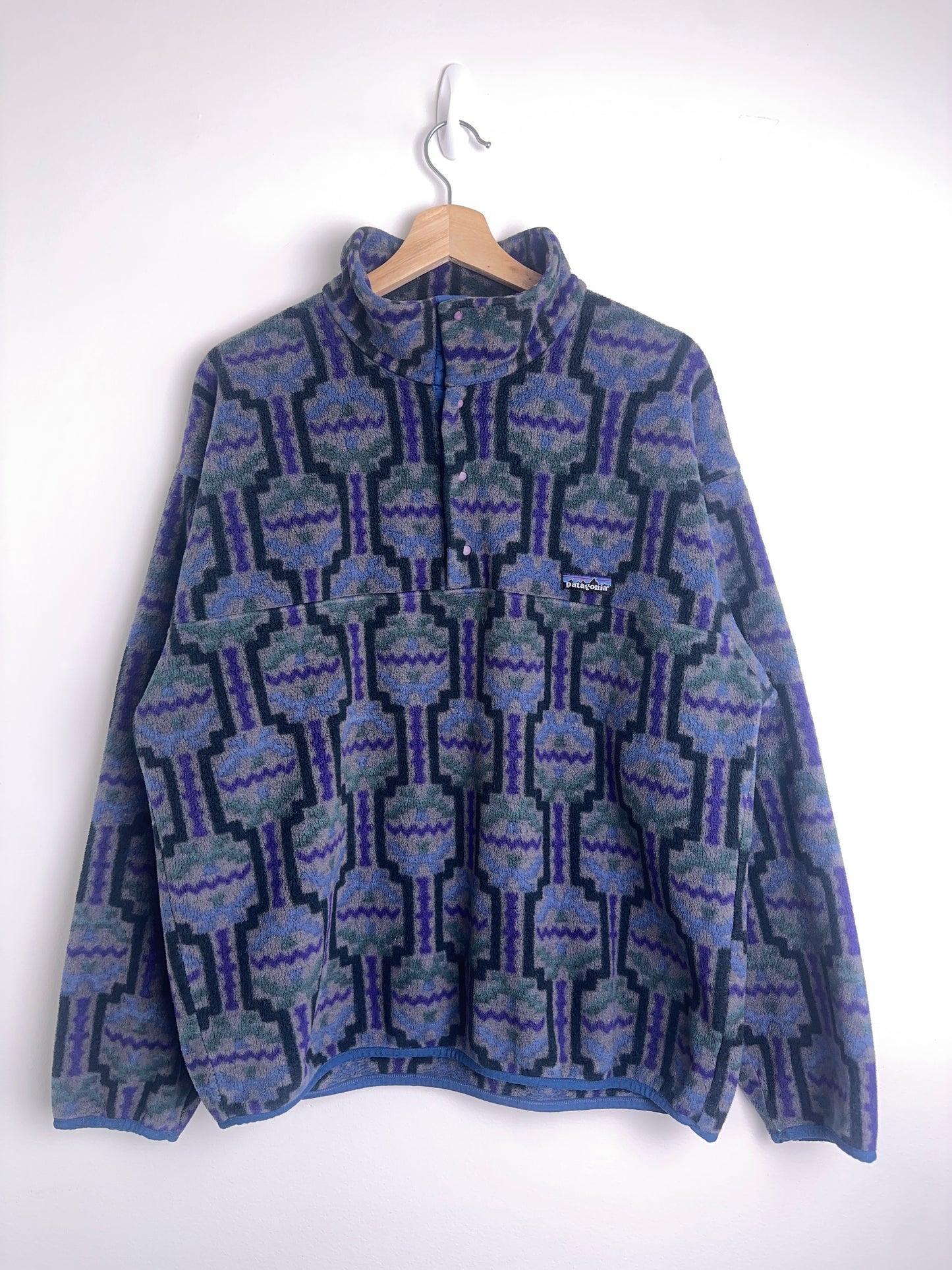 1994 Patagonia Tehuelche Synchilla Snap-T Pullover (L)