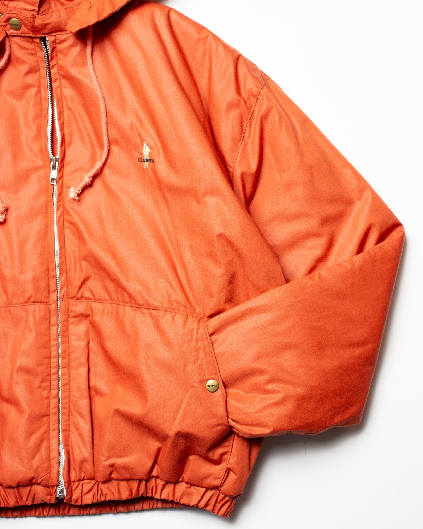 1980's Giordano Hooded Bomber Jacket (S)