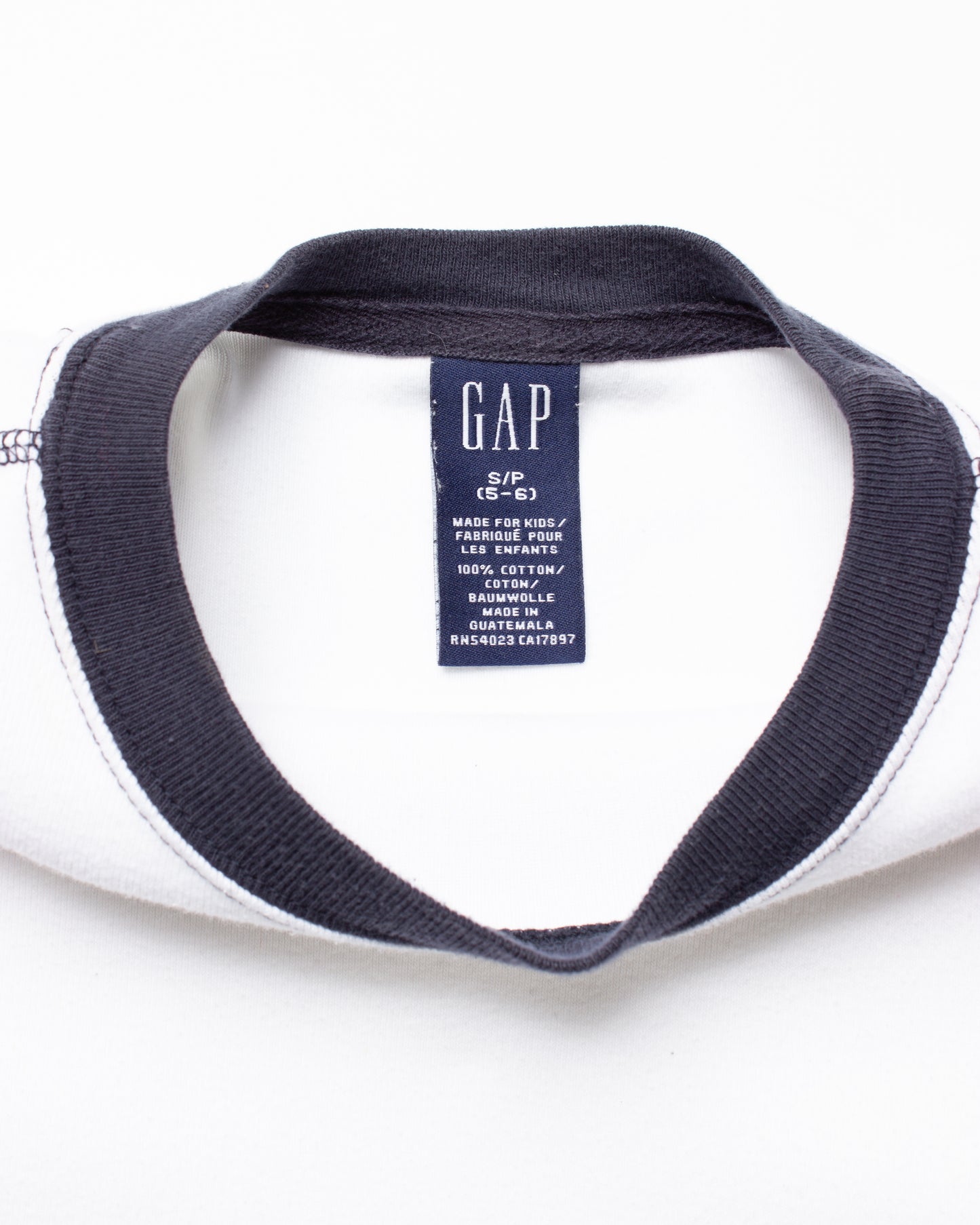 2002 GAP Overlocked 3/4 Sleeve Tee (S)