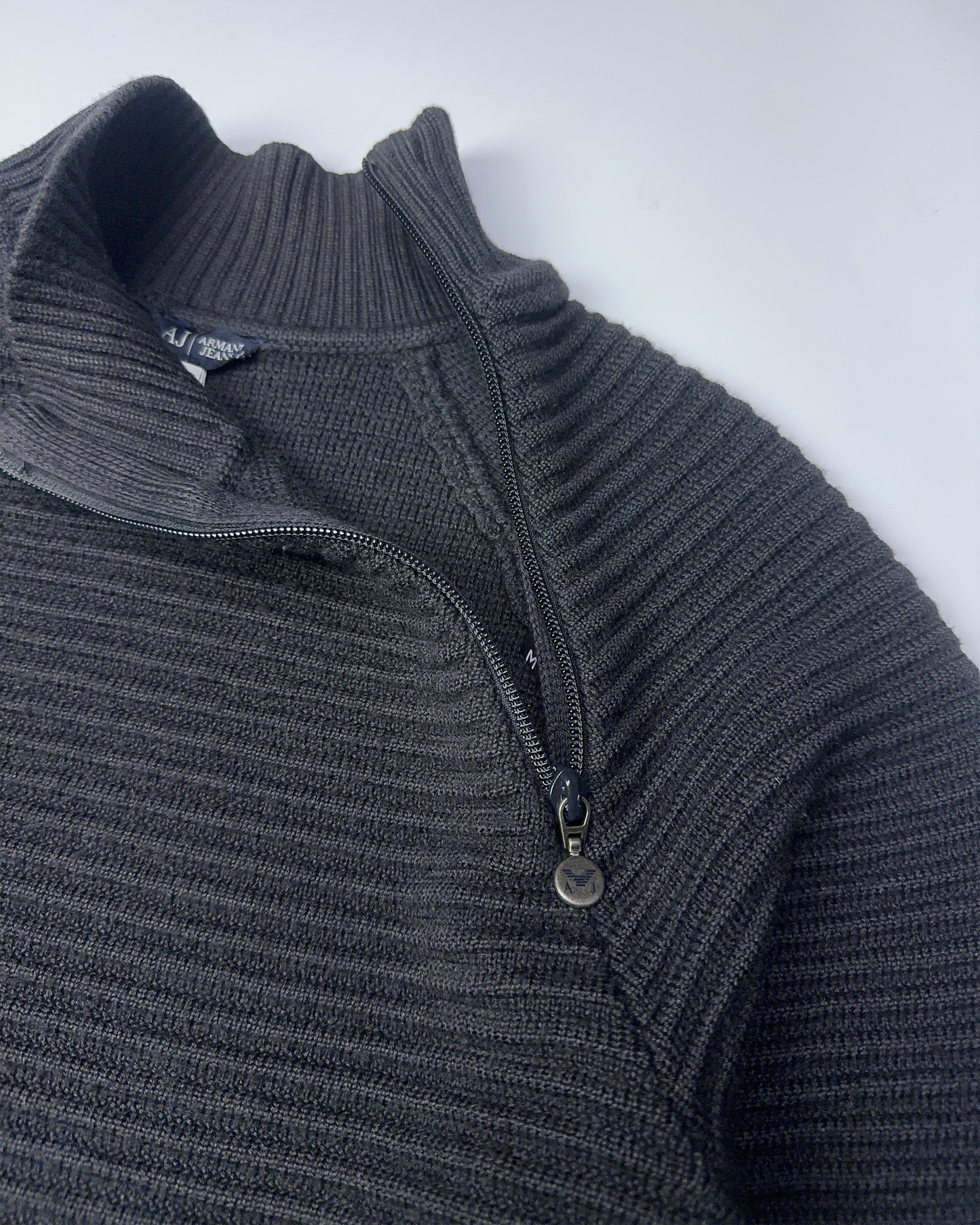 Armani Jeans Side Zip Knit (S)