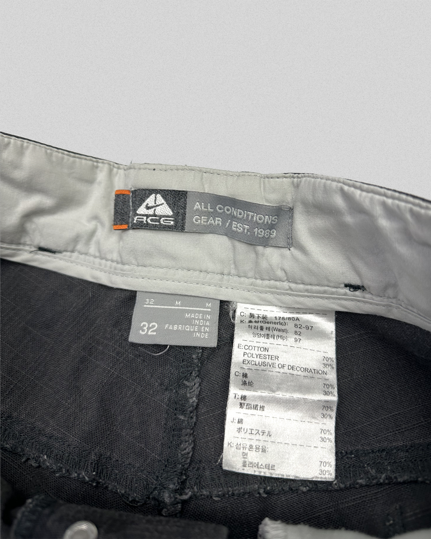 2006 Nike ACG Camo Shorts (M)