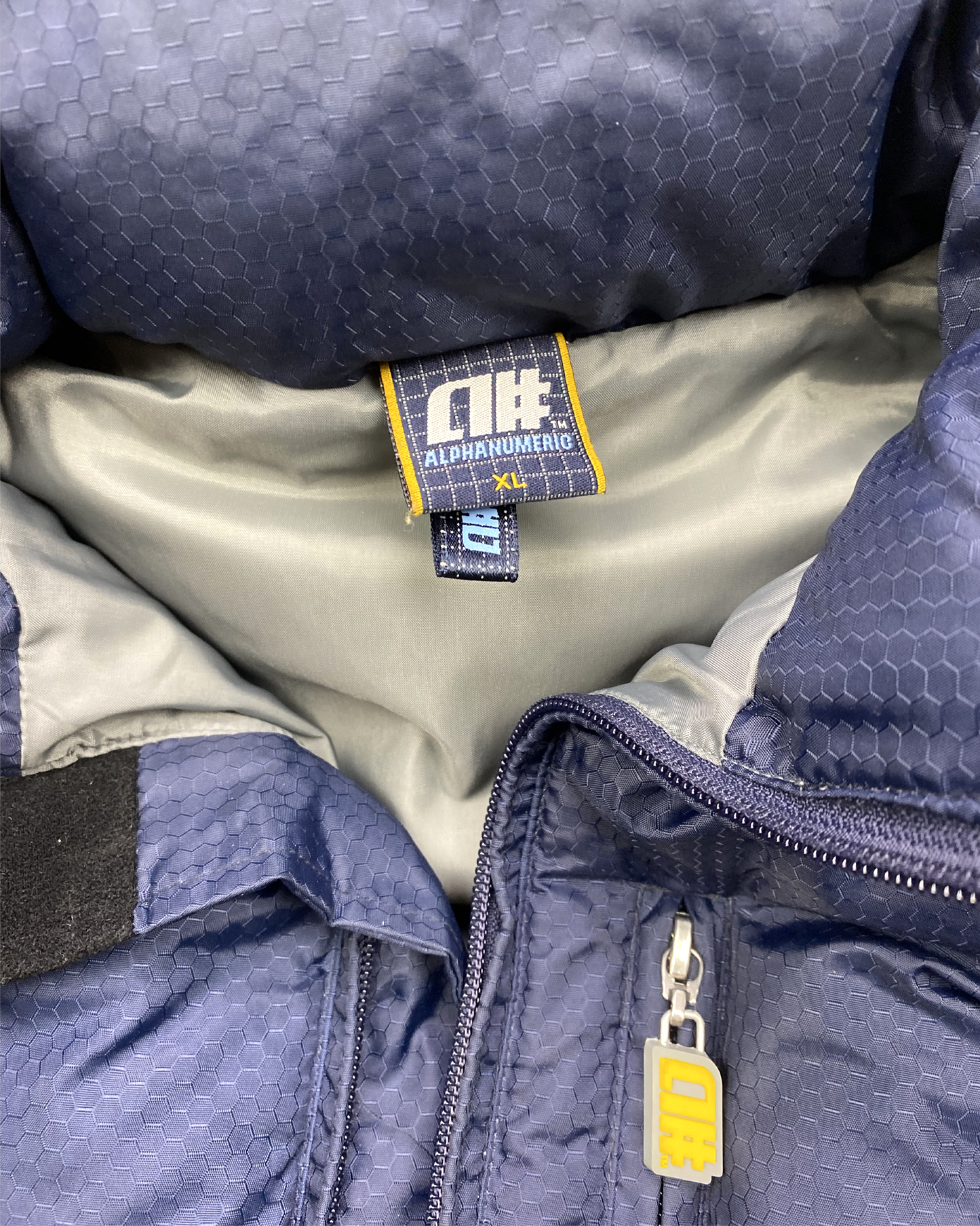 00's Alphanumeric Down Vest (XL)