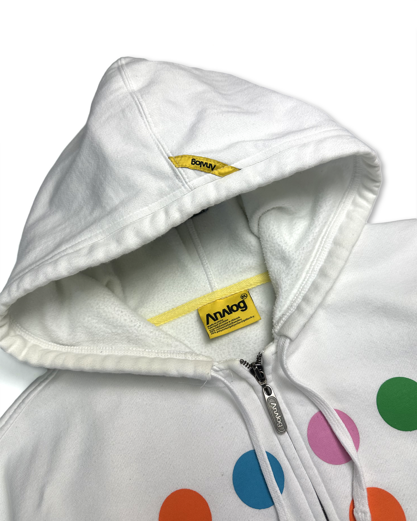 00's Analog Circle Zip-Up (XL)