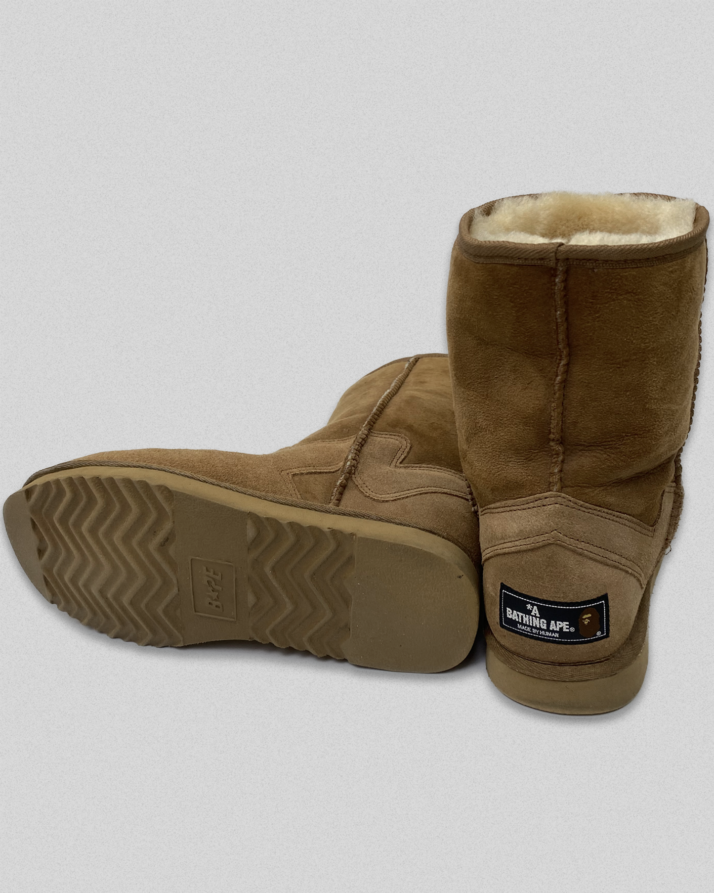 00's Bape Mouton Boots (US10)