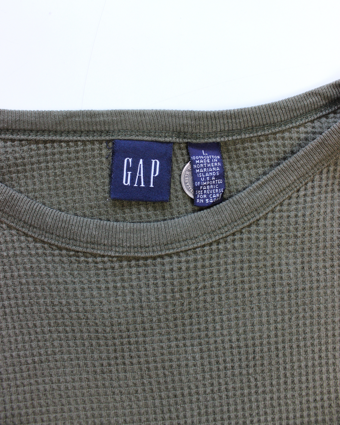 90'S GAP Waffle Crewneck (XL)