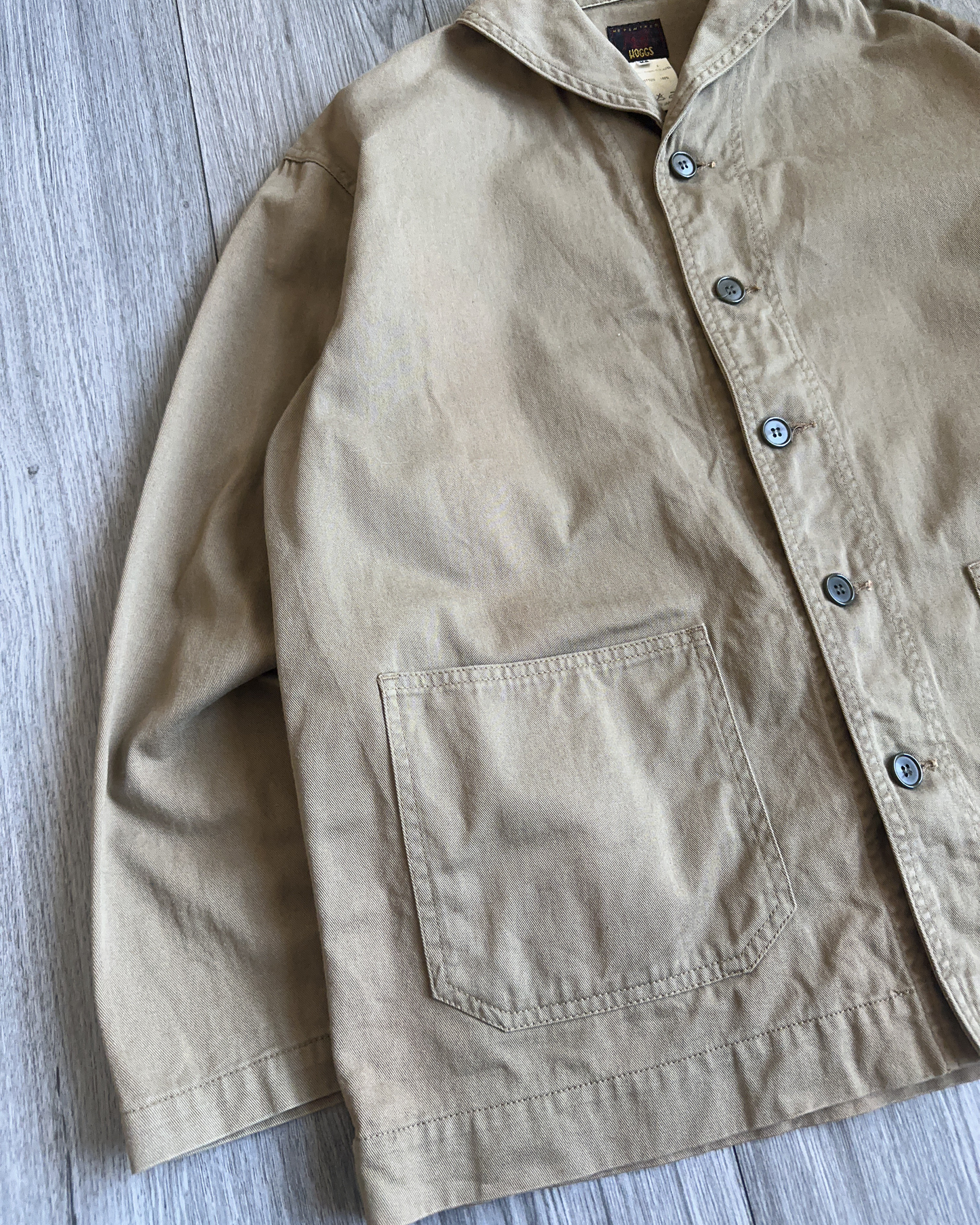 90's HOGGS USN Shawl Collared Jacket (S)