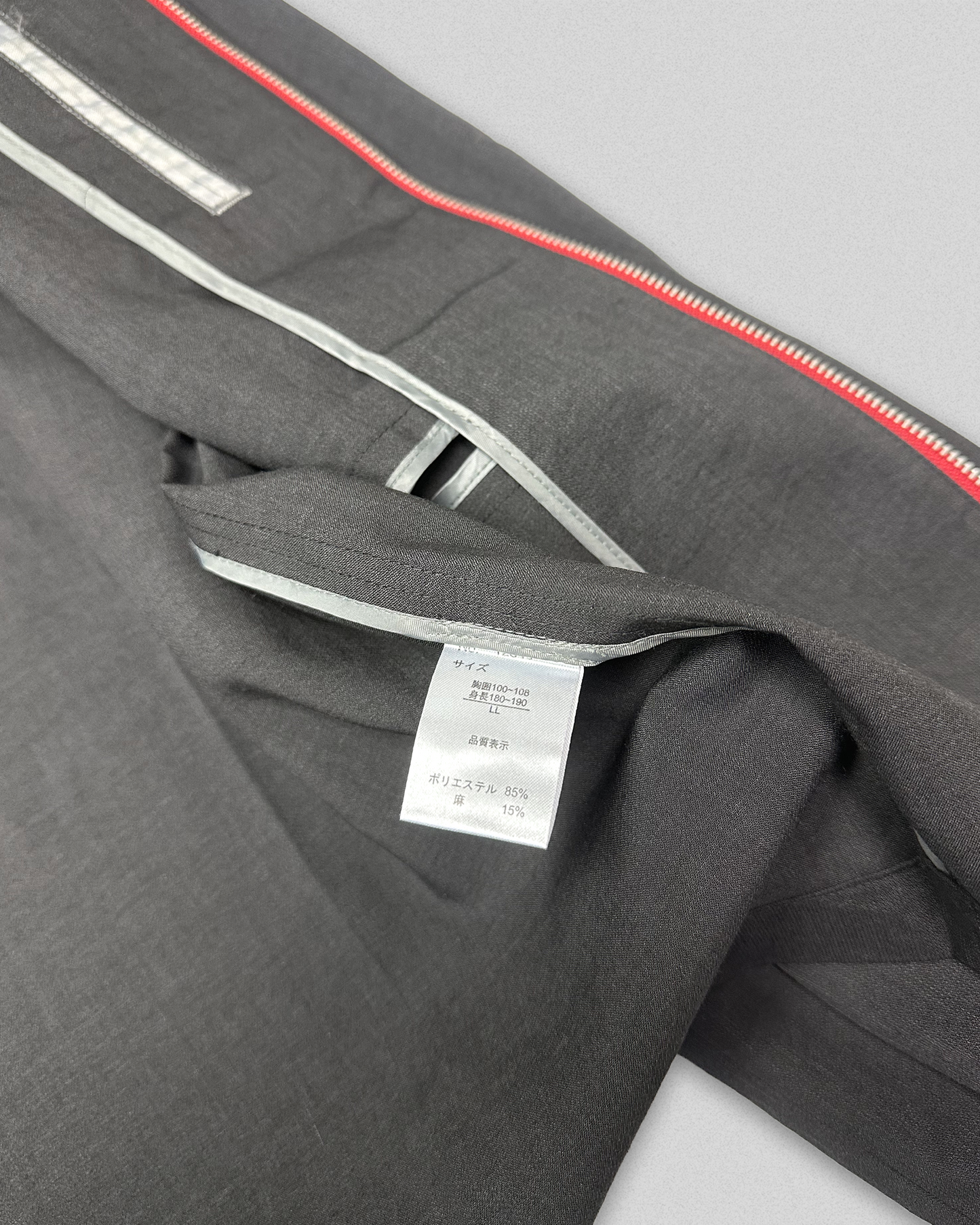 00's Kansai Yamamoto Homme Hemp Blend Zip-Up (L)