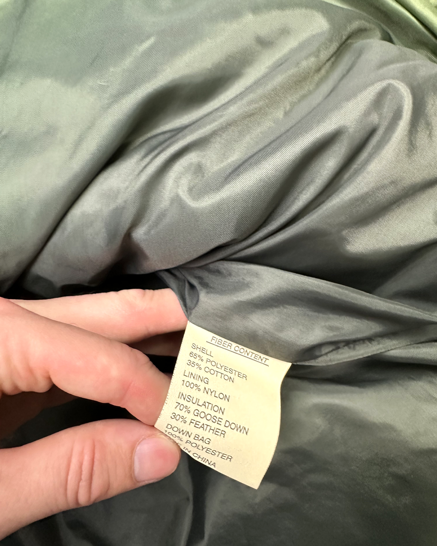 90's More About Less Down Shirt (M)