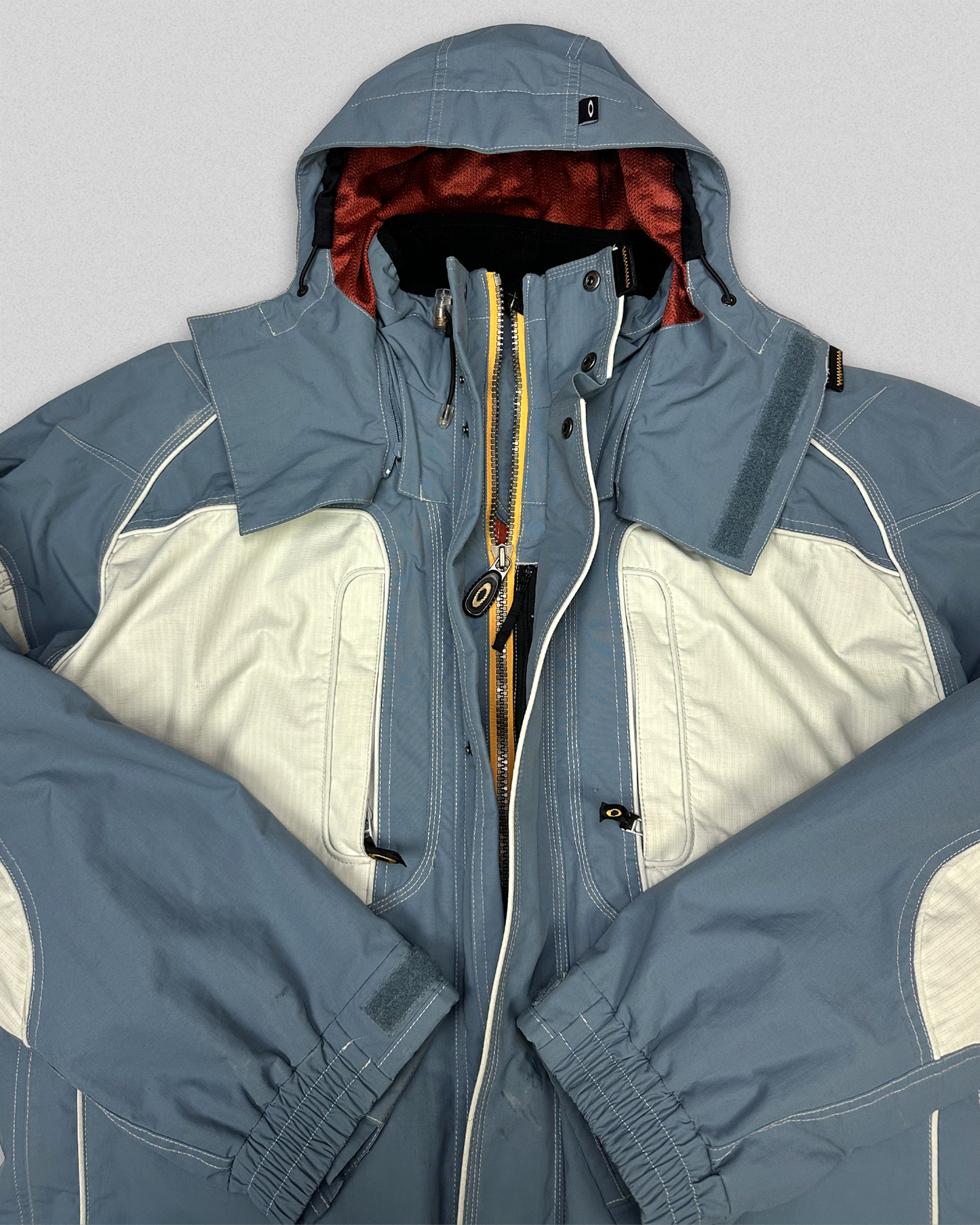 00's Oakley Software 2n1 Contrast Stitch Parka (L)