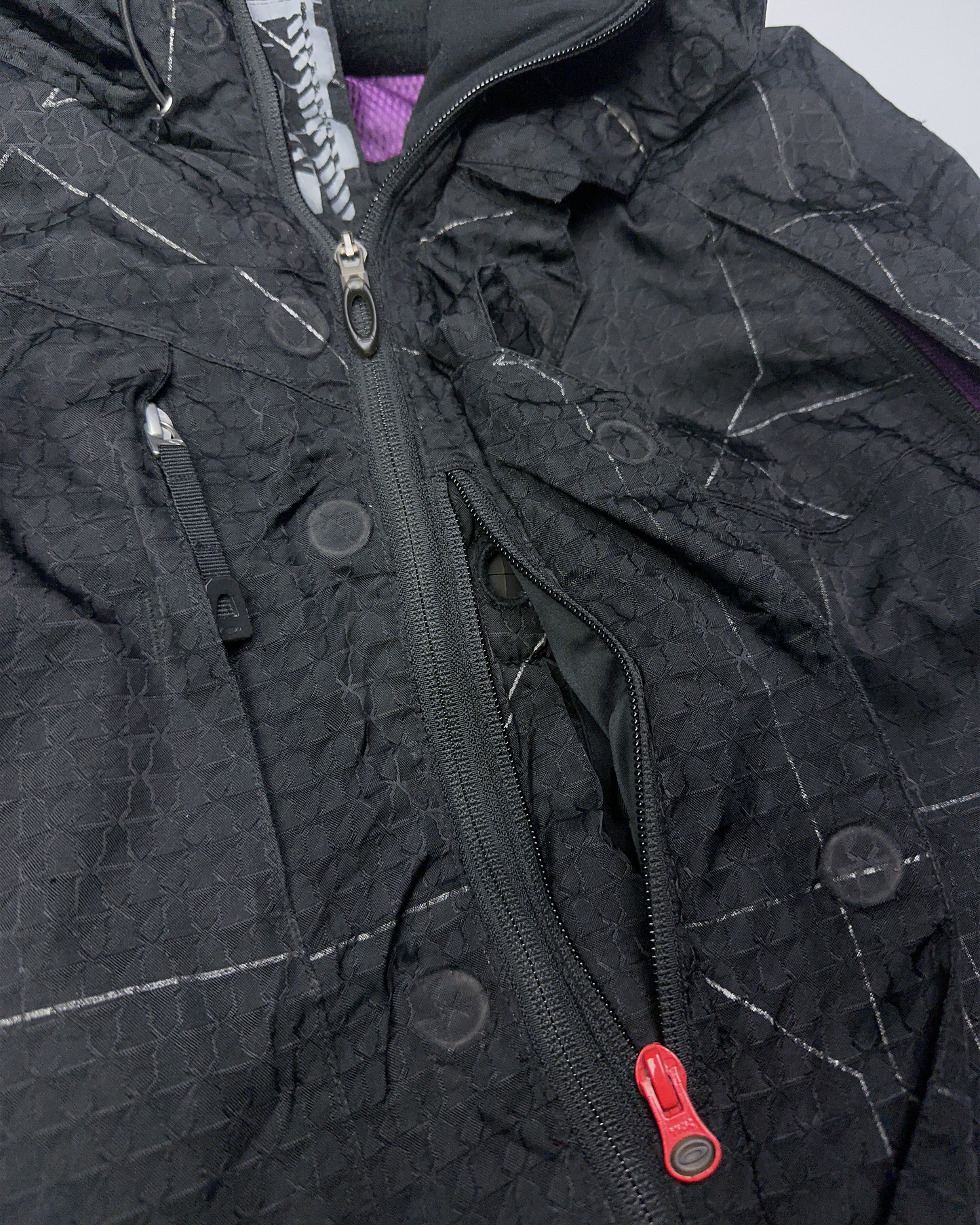 2009 Oakley Geometric Pattern Insulated Jacket (L)