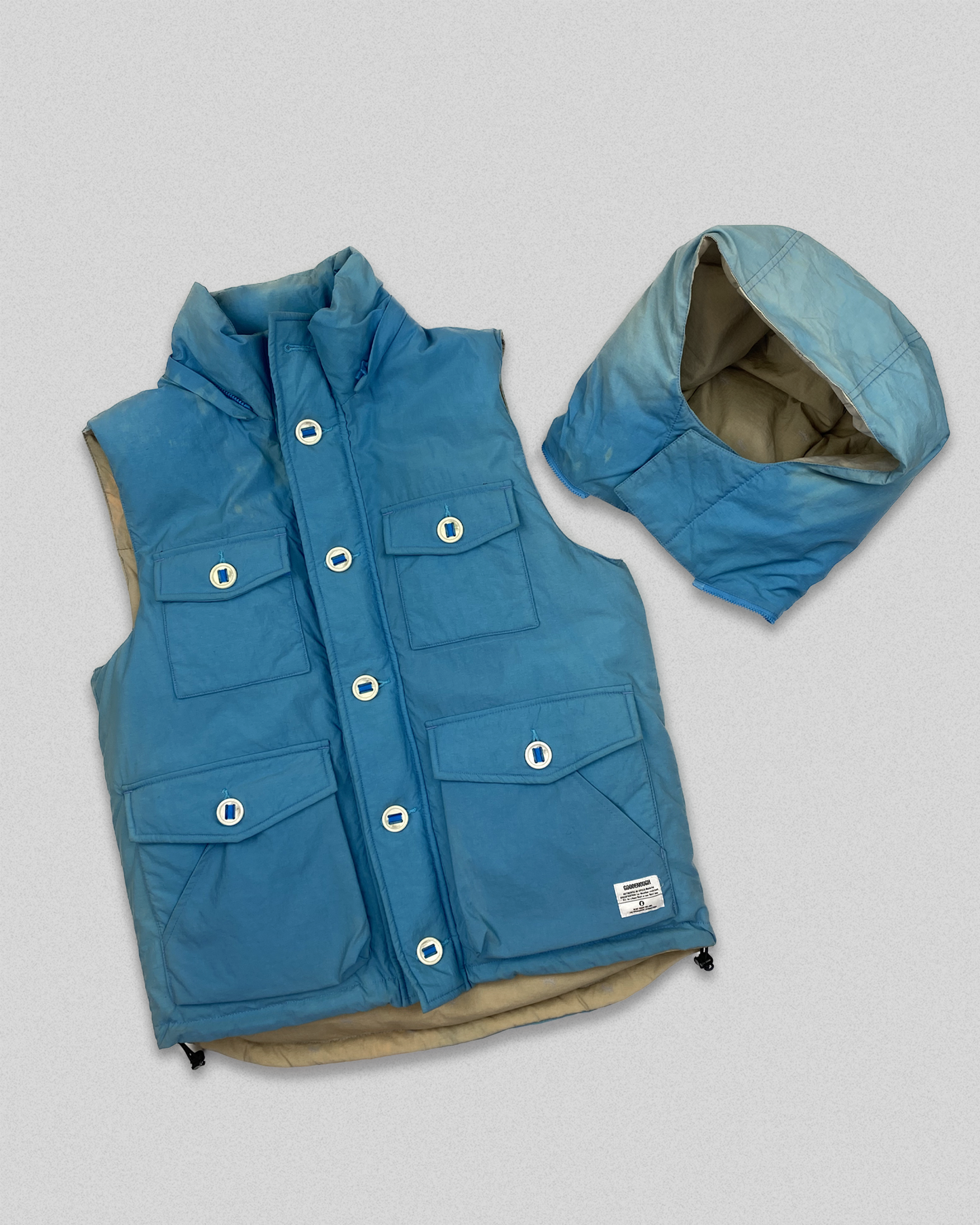 90s Good Enough Down Vest (L)