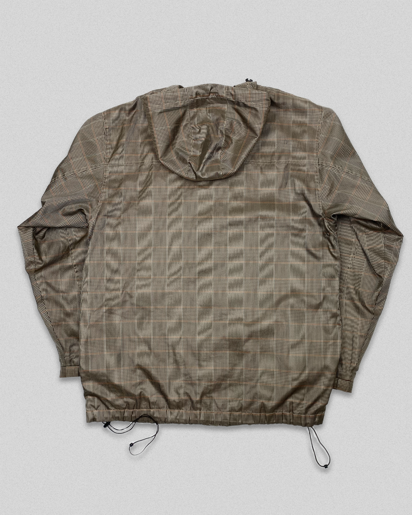 90s Stussy Plaid Windbreaker (L)