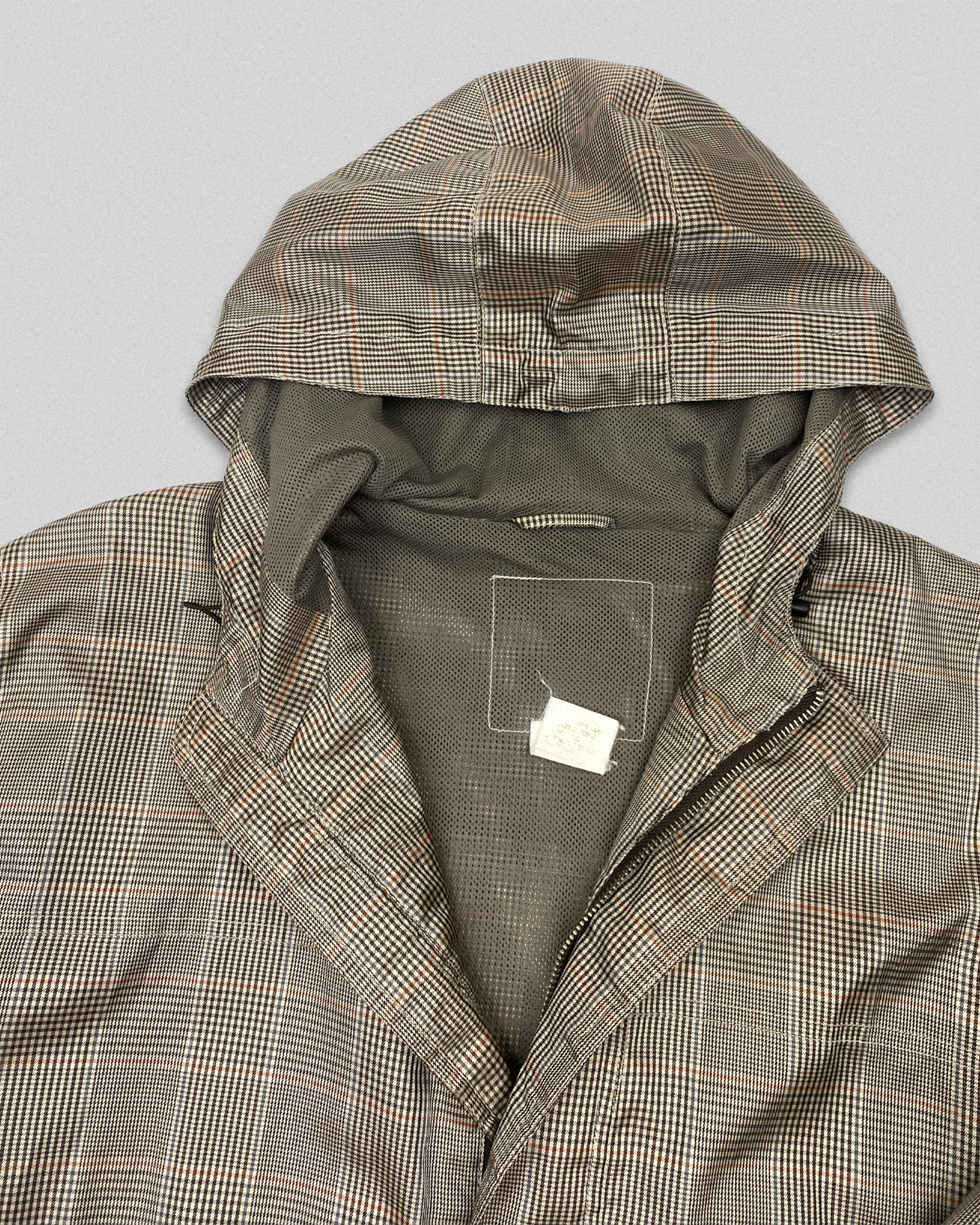90s Stussy Plaid Windbreaker (L)