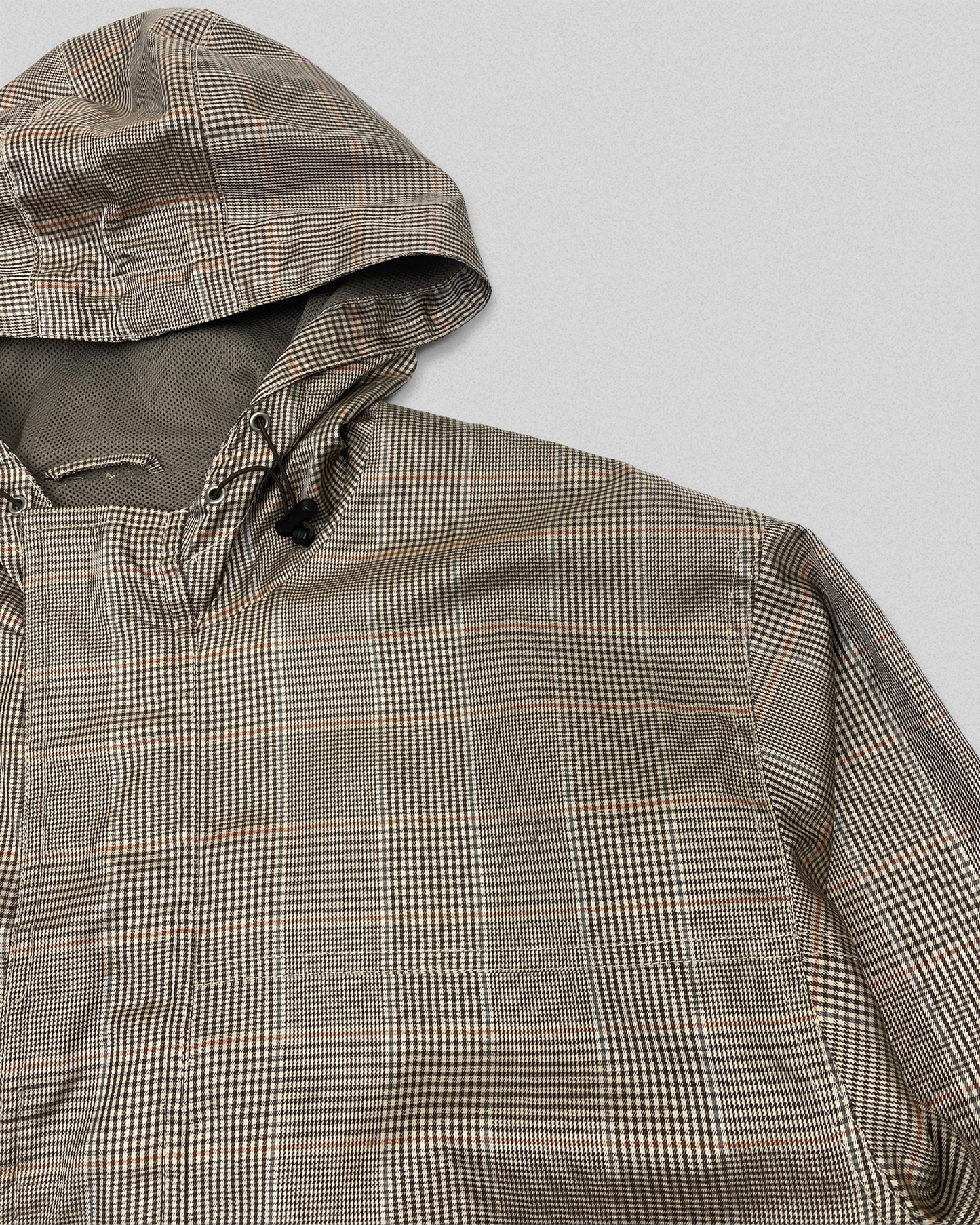 90s Stussy Plaid Windbreaker (L)