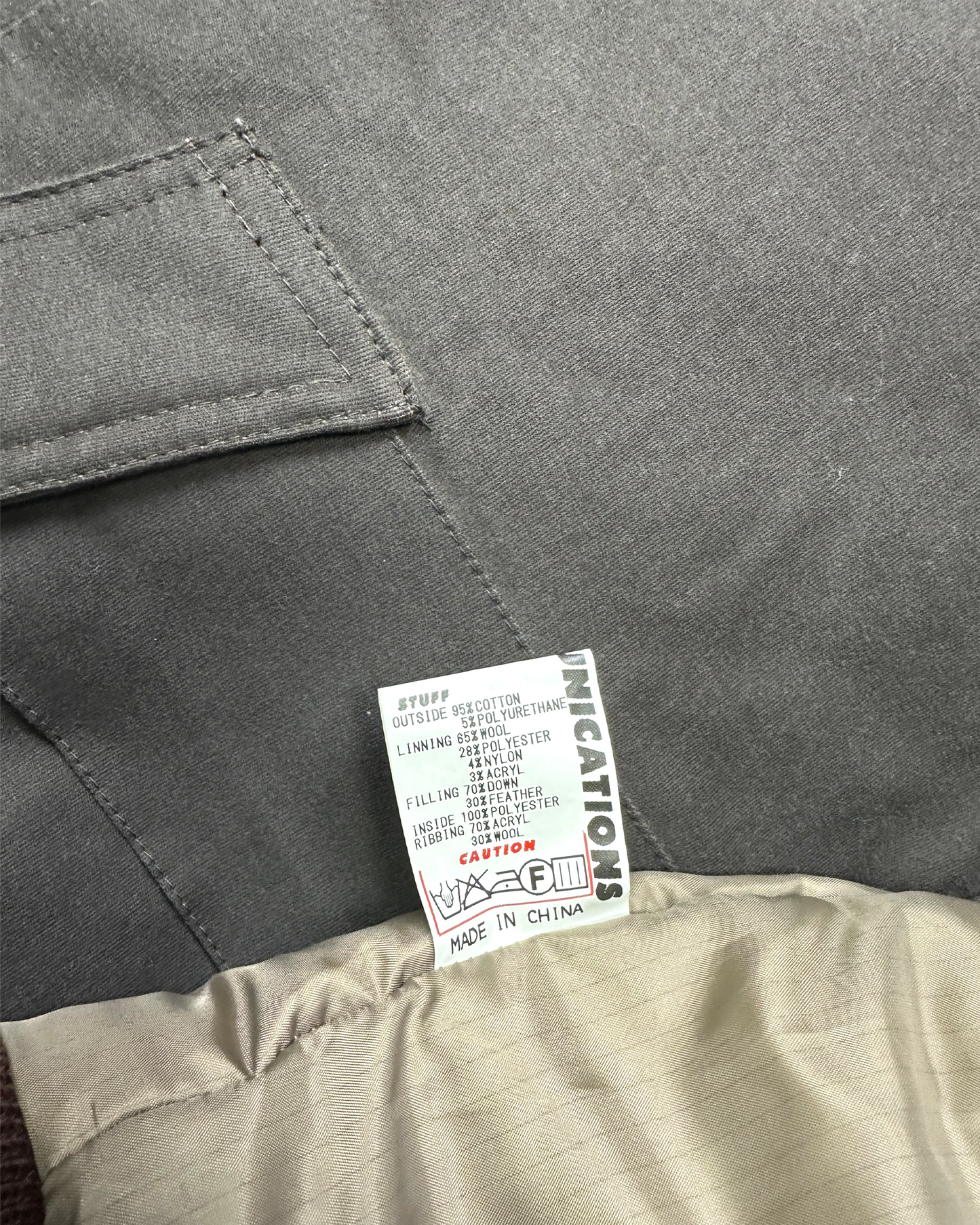 00's Tar Communications Down Jacket (L)
