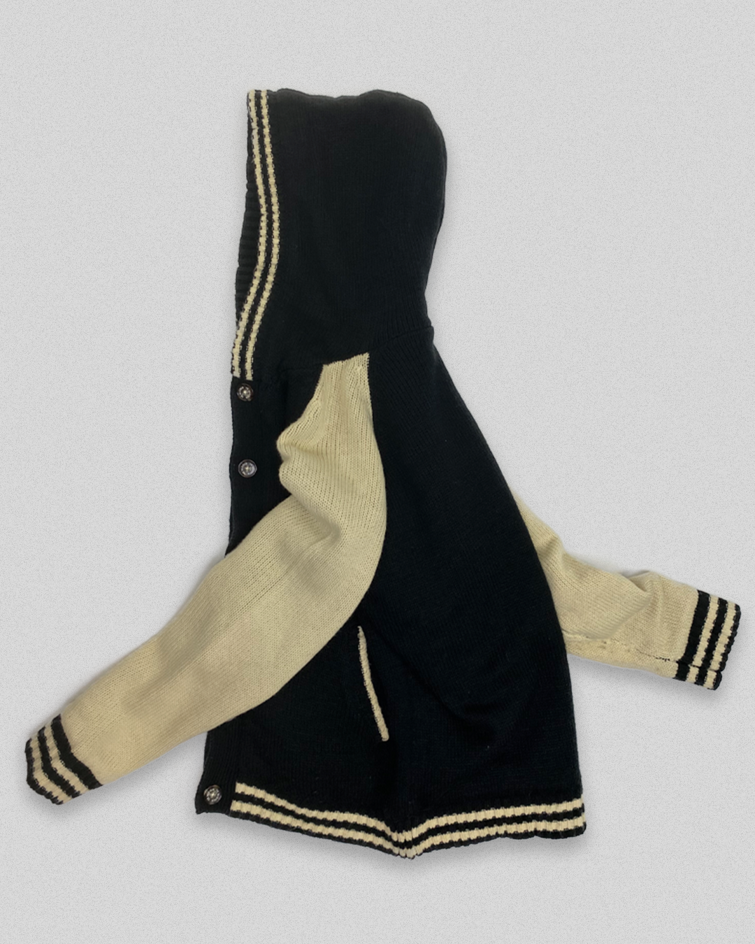 Takeo Kikuchi Knit Varsity Hoodie