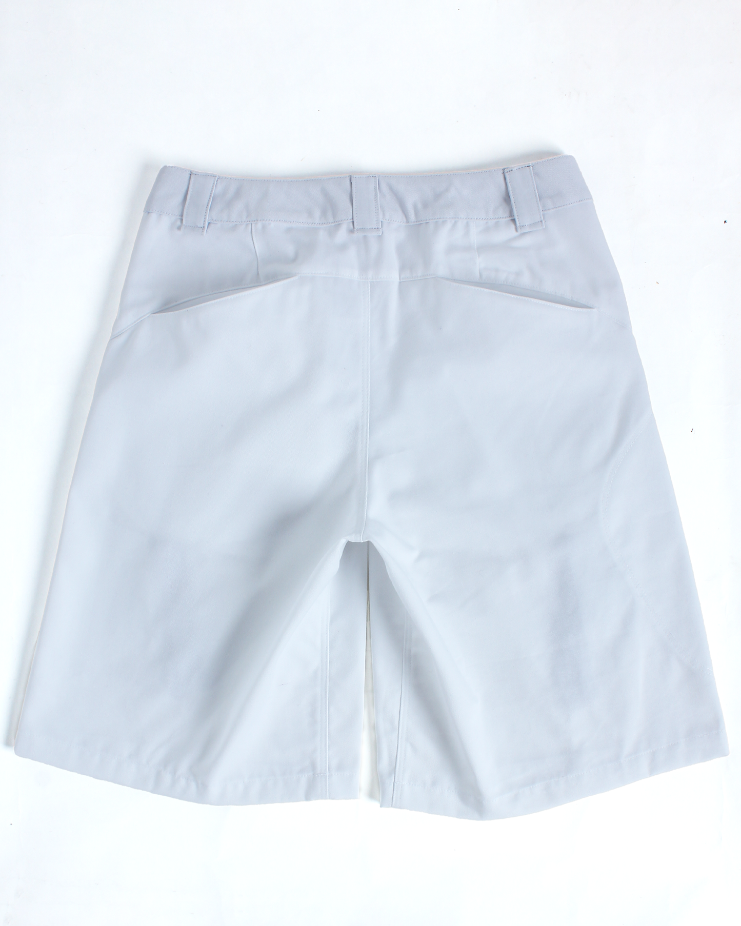 Pleatilated Shorts (White)