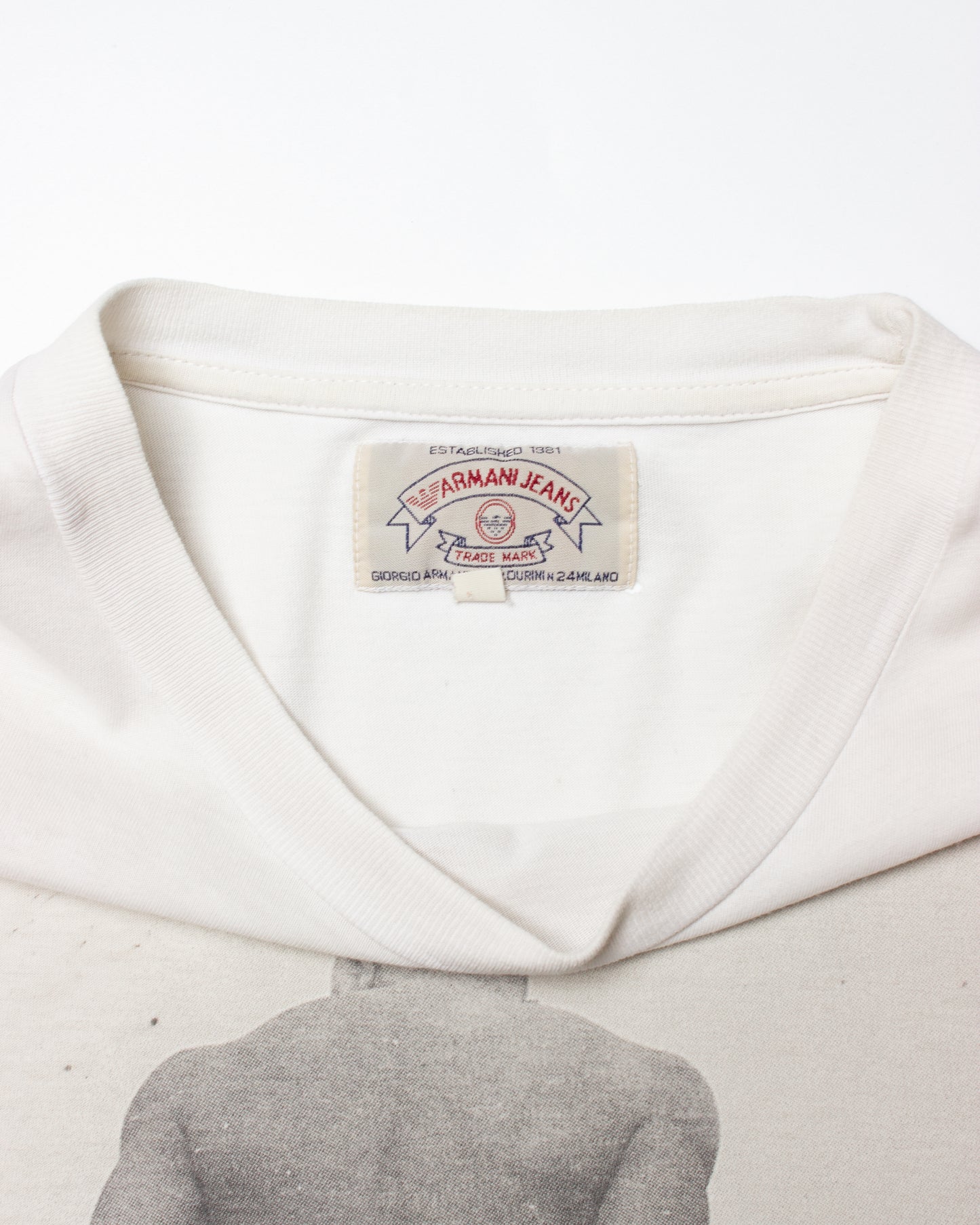 1996 Armani Jeans by Norman Watson Tee (M)