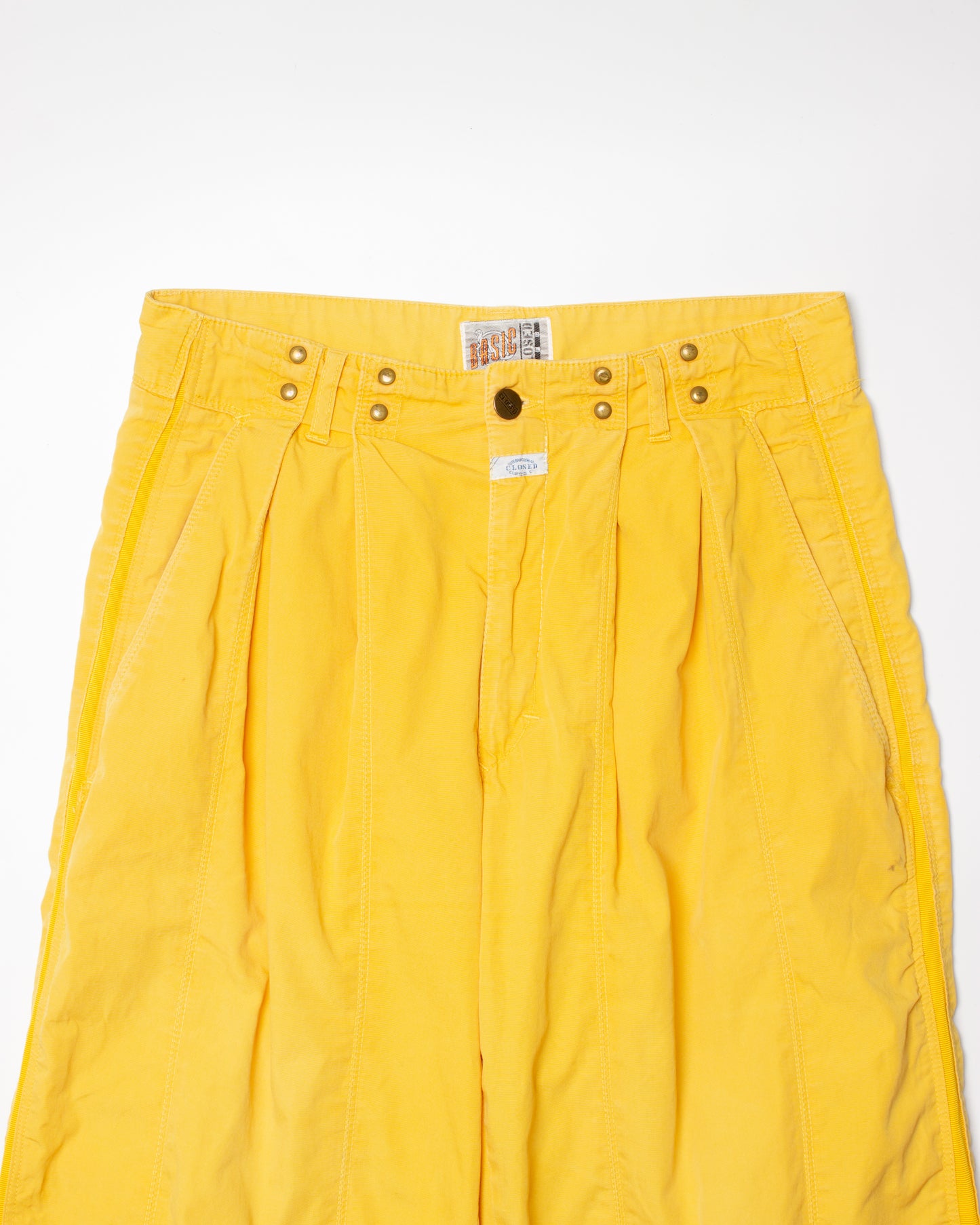 1980’s Marithe + Francois Girbaud Pleated & Riveted Trousers (31)