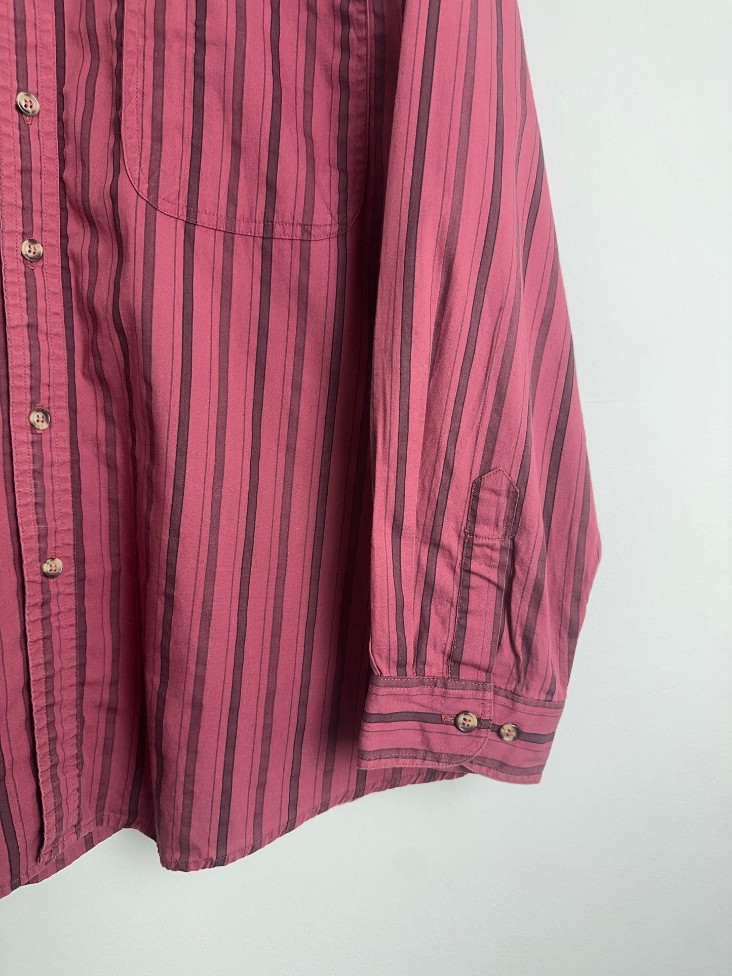 80’s GAP Striped Collared Shirt (M)