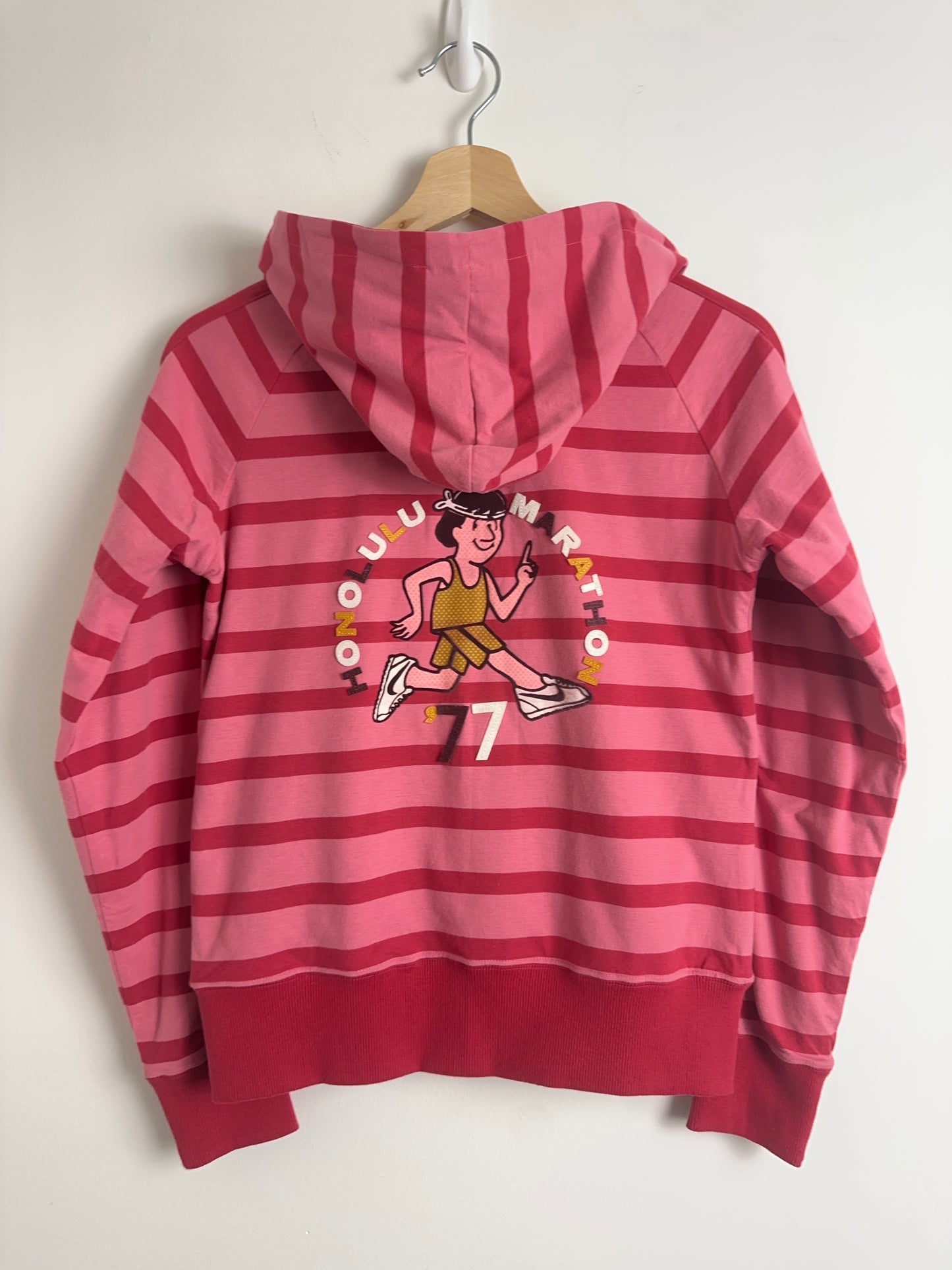 2007 BNWT Nike Honolulu Marathon Striped Hoodie (S)