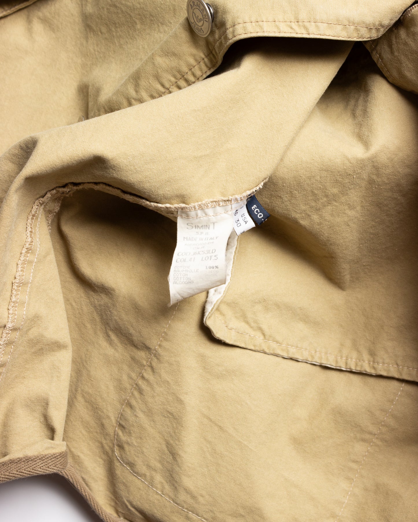 1990’s Armani Jeans Cotton Fishing Jacket (M)