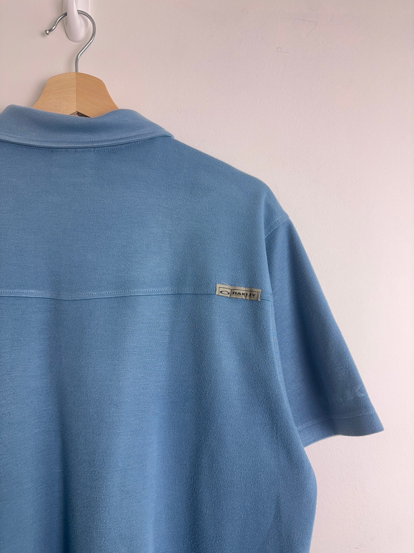 00’s Oakley Blue Polo (L)