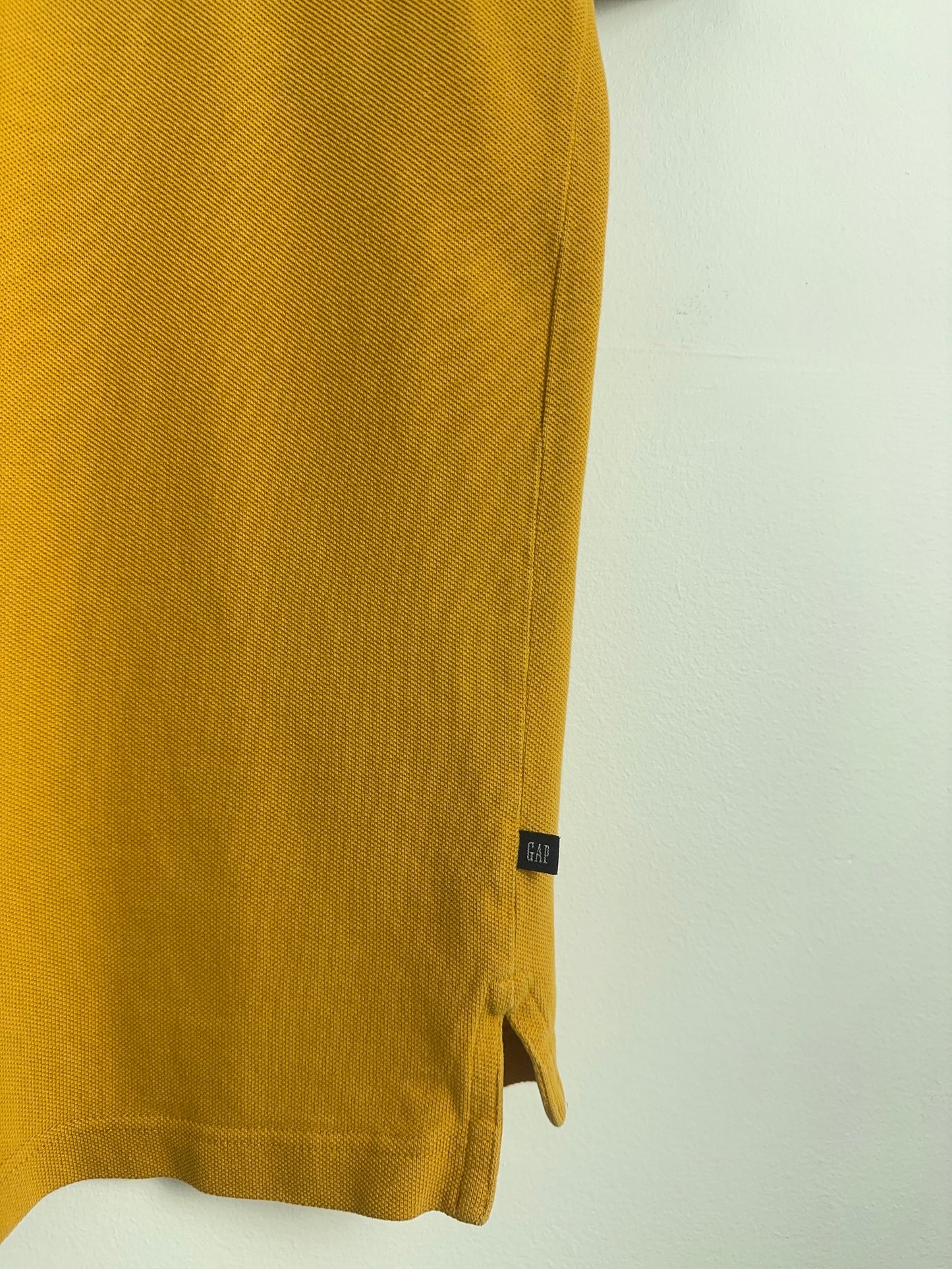2000 GAP Mustard Cotton Polo (M)