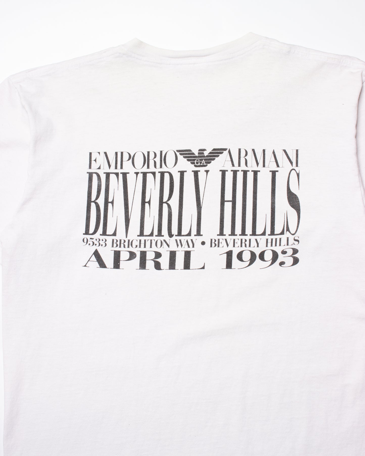 1993 Emporio Armani Beverly Hills Opening Tee (L)