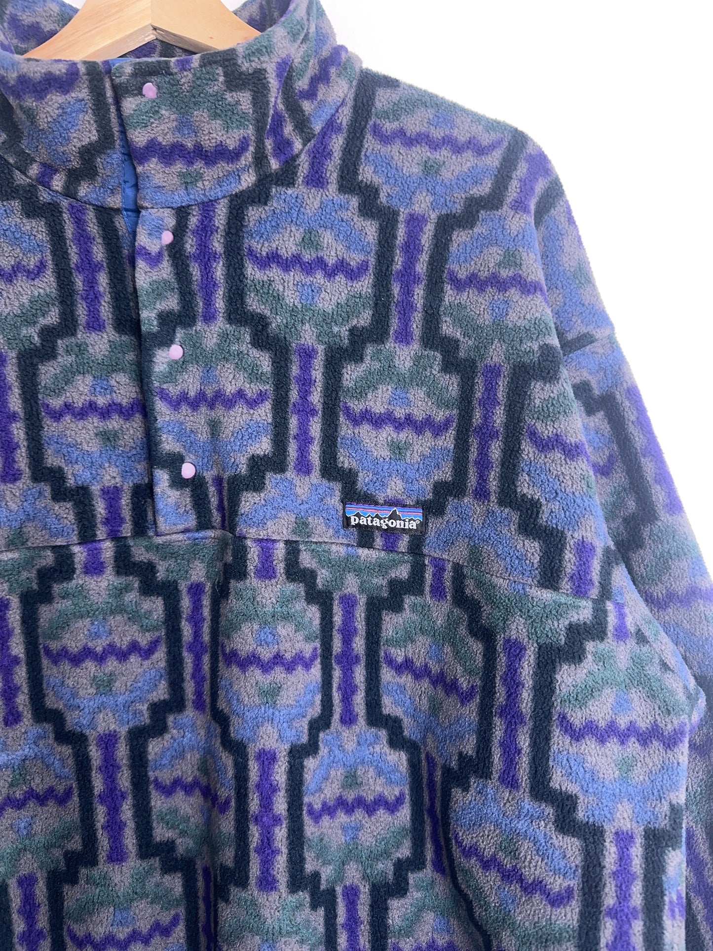 1994 Patagonia Tehuelche Synchilla Snap-T Pullover (L)