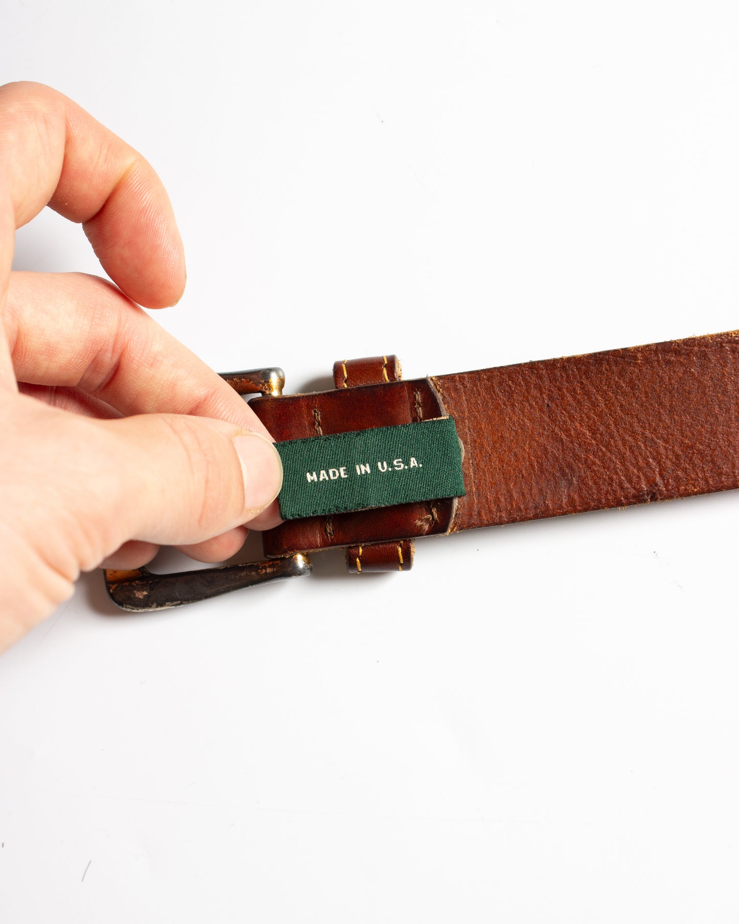 Vintage “Skier” Belt