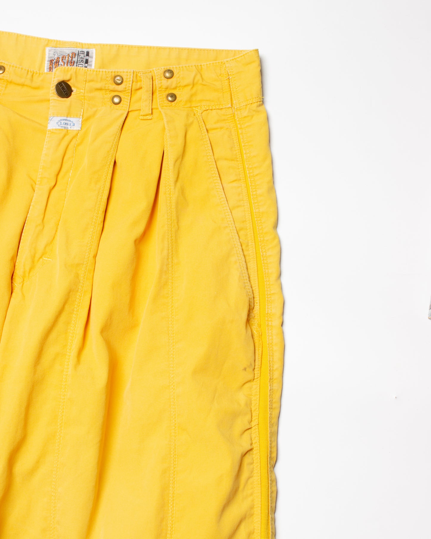 1980’s Marithe + Francois Girbaud Pleated & Riveted Trousers (31)