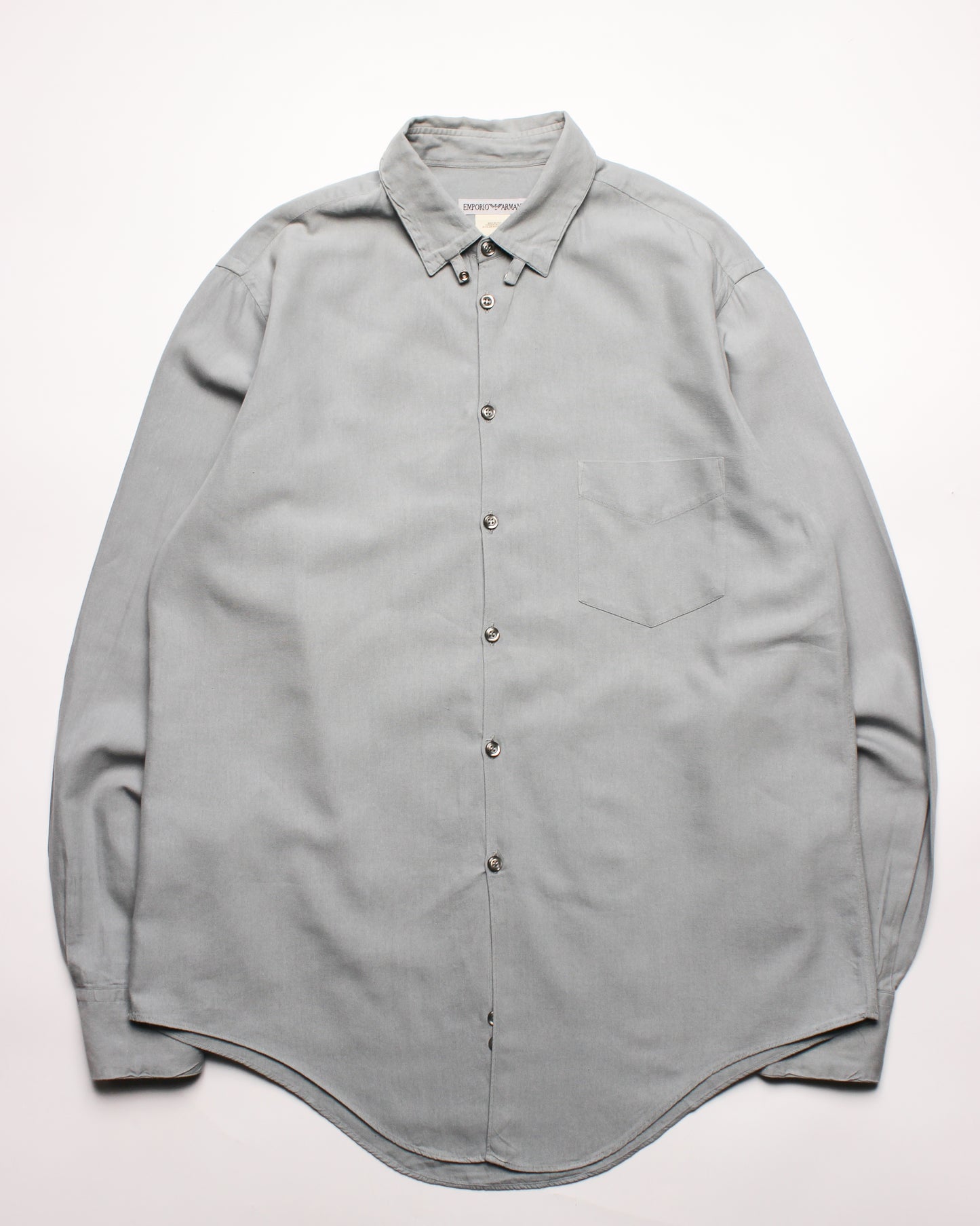 80’s Emporio Armani Tab Collar Shirt (M)
