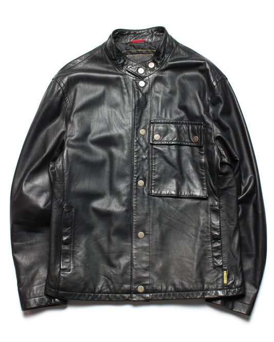 Armani Jeans Leather Jacket (M)