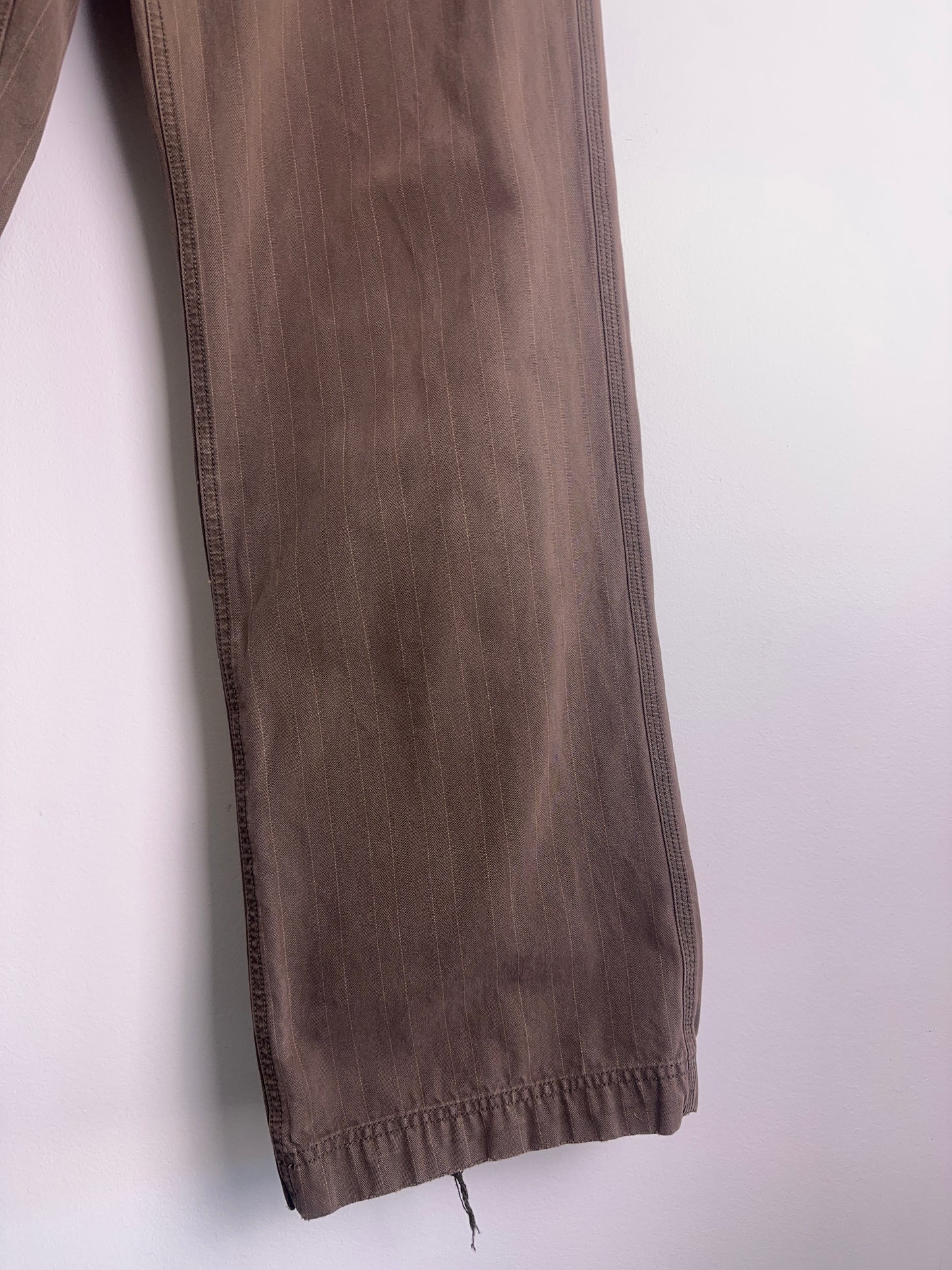 2005 GAP Pinstripe Loose Fit Pants (34)