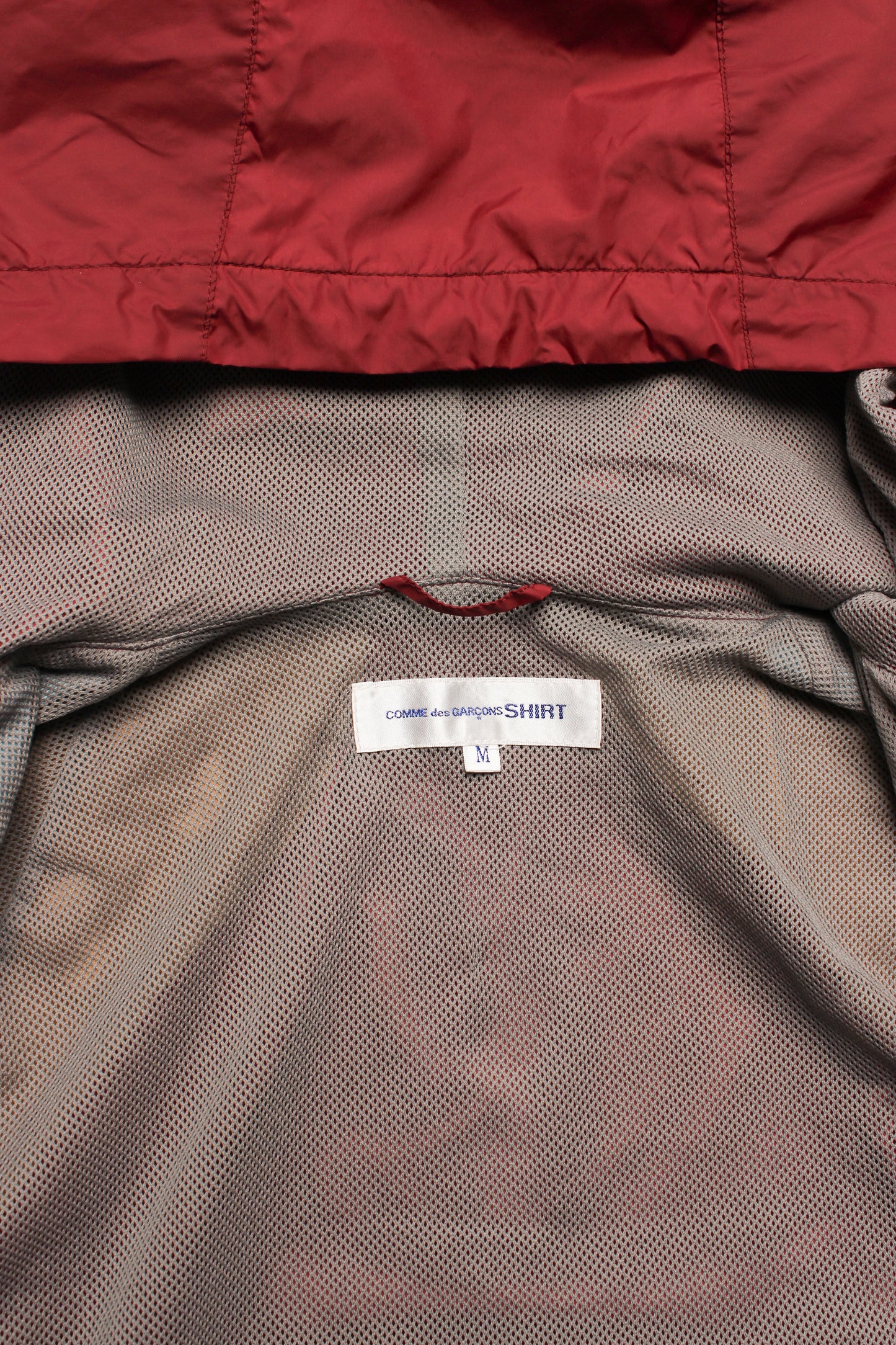 SS09 CDG Shirt Curved Panel Tech Jacket (M)