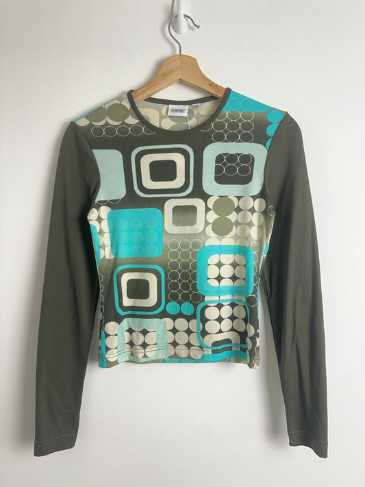 2000’s Esprit Patterned Top (M)
