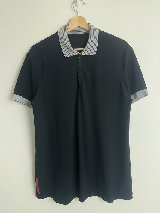 Vintage Prada Linea Rossa Polo (L)