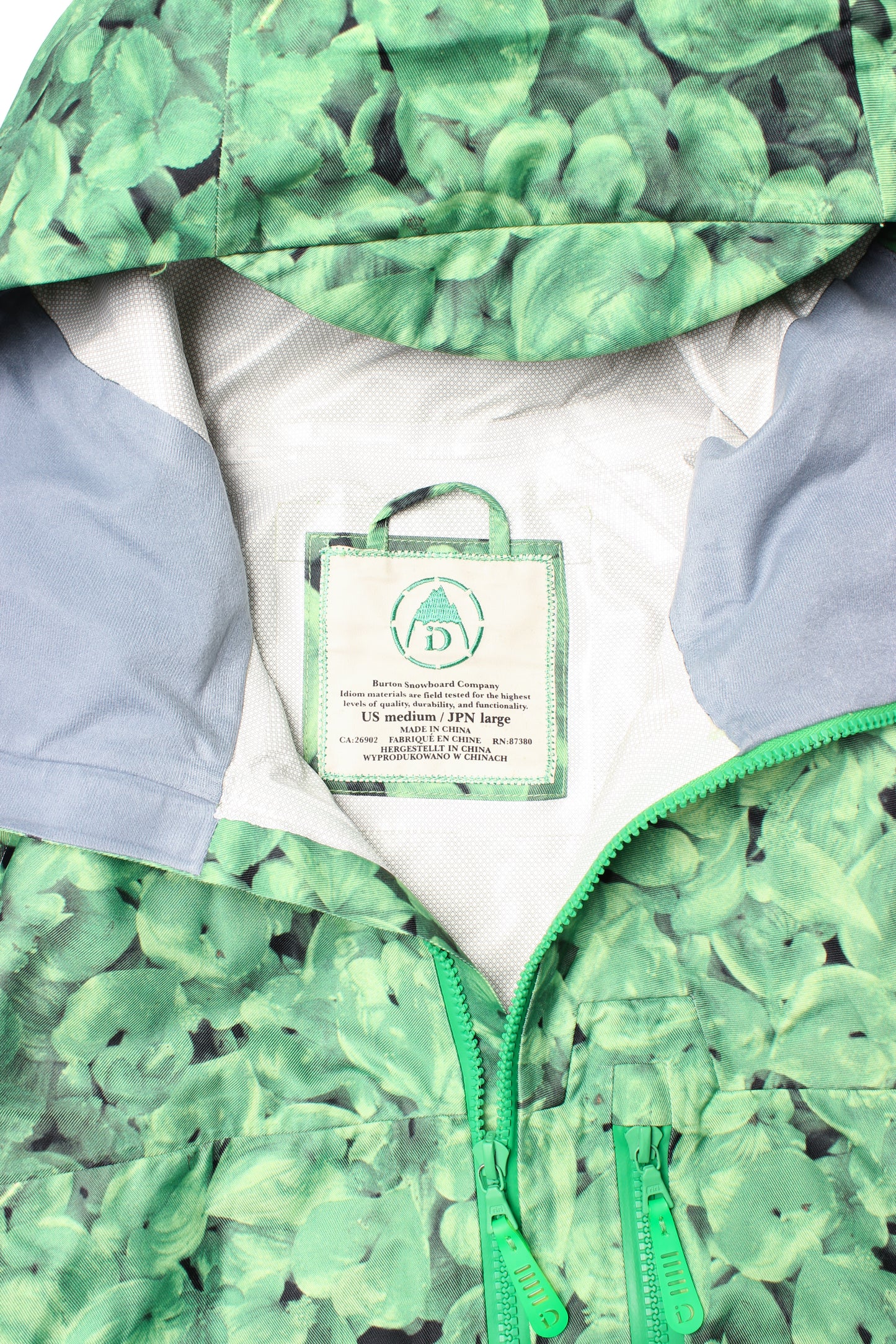 08-09’ Burton iDiom False Lily 2.5L Jacket NWT (M)