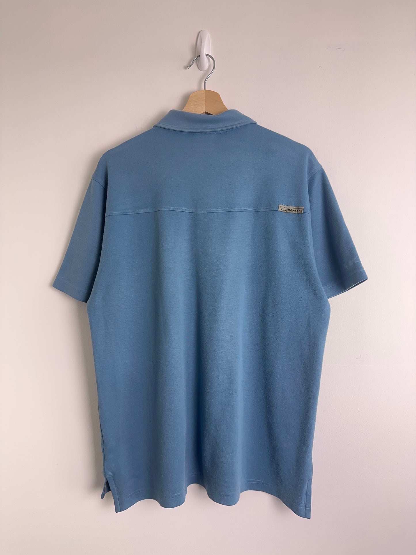 00’s Oakley Blue Polo (L)