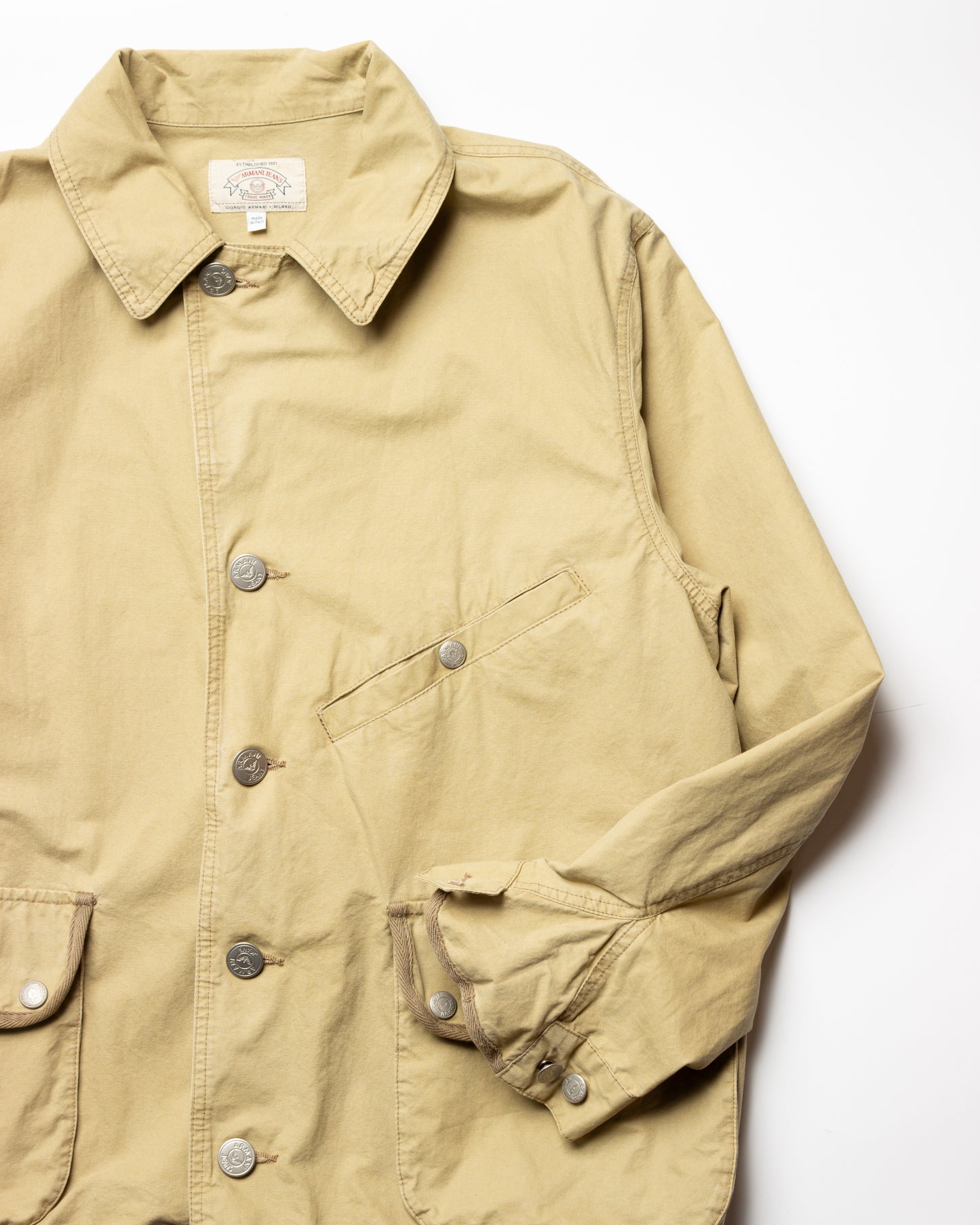 1990’s Armani Jeans Cotton Fishing Jacket (M)