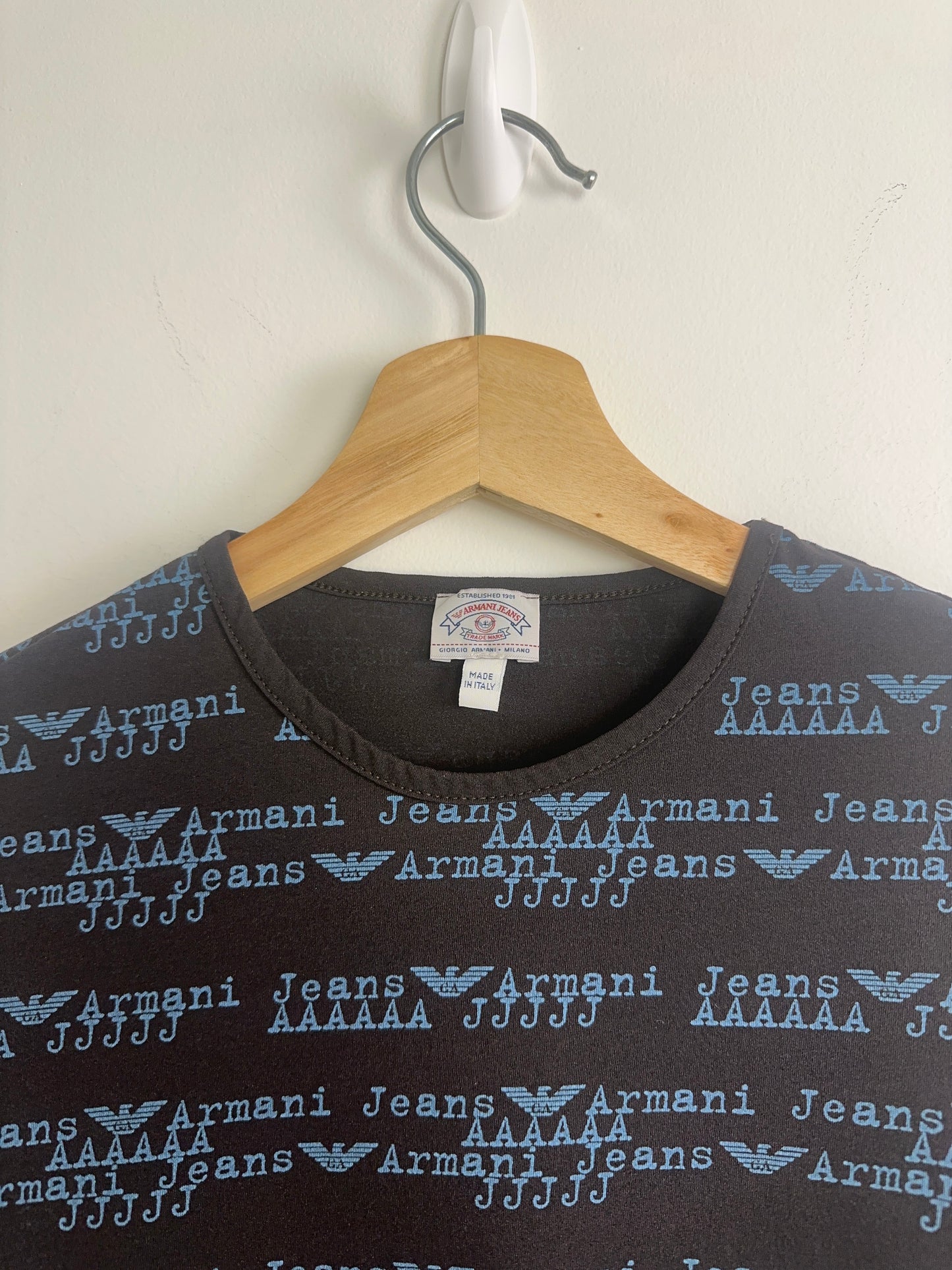 Vintage Armani Jeans Graphic Top