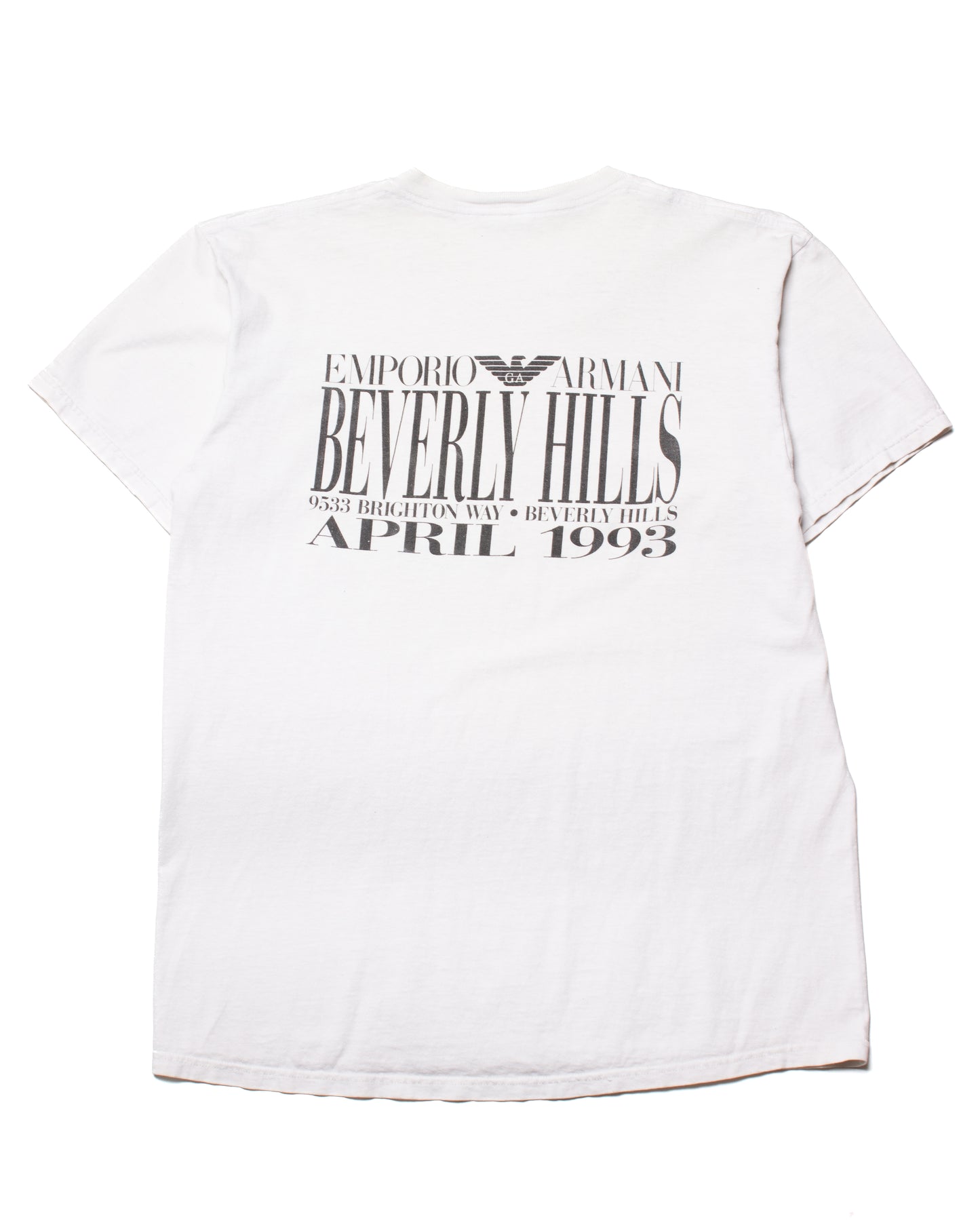 1993 Emporio Armani Beverly Hills Opening Tee (L)